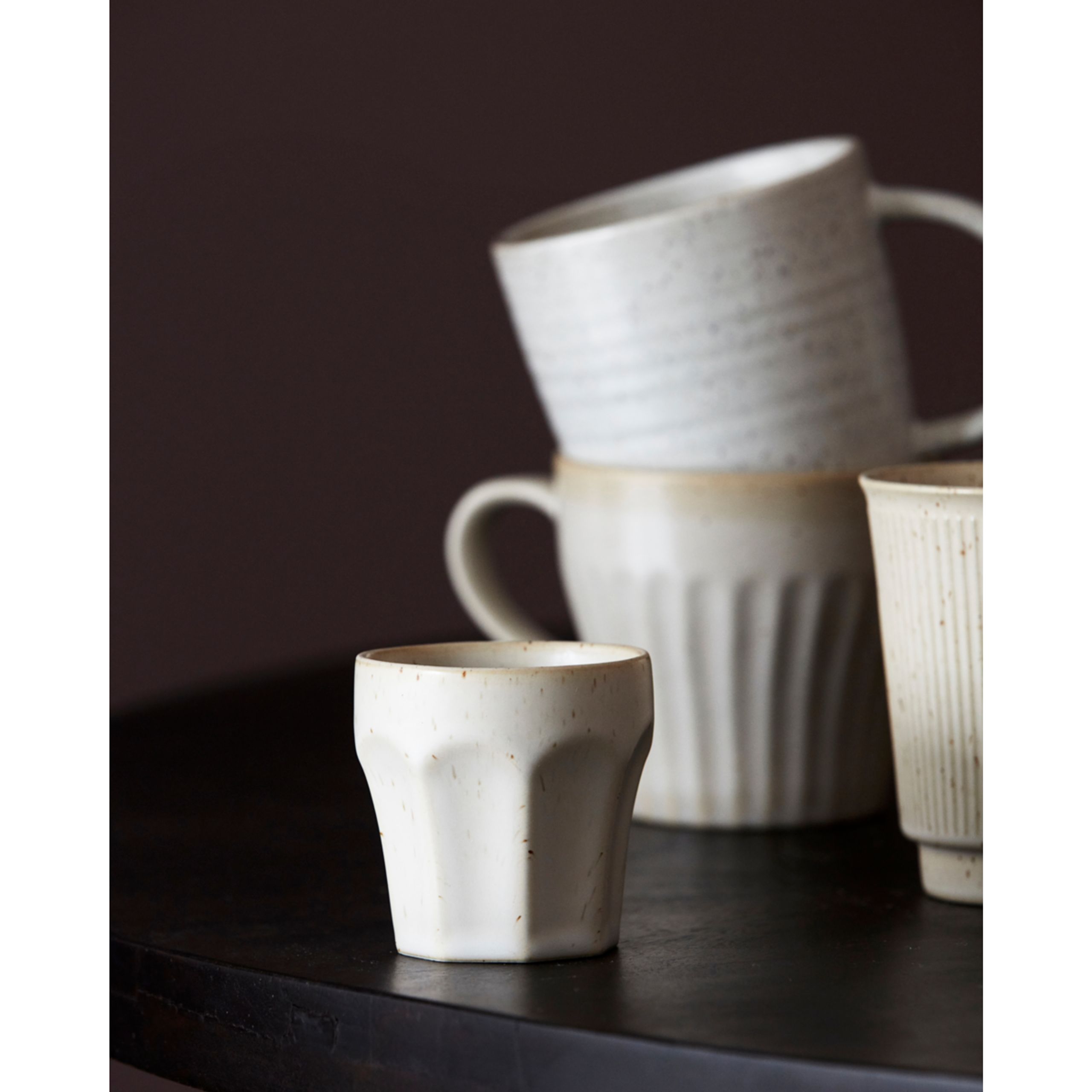House doctor - Cup - Hdberica - Espresso, Beige