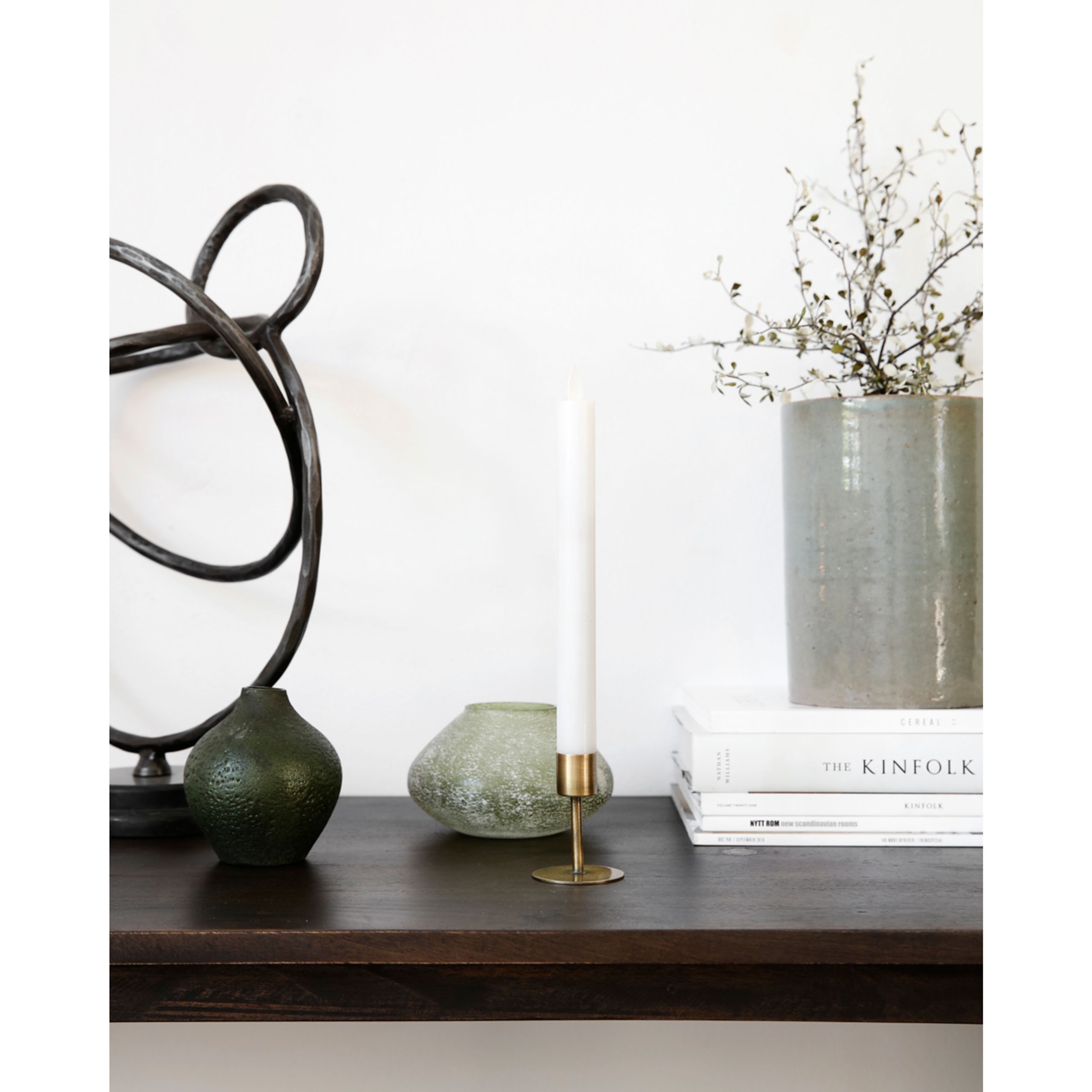 House doctor - Portavelas - Lysestage, Hdanit - Antik messing