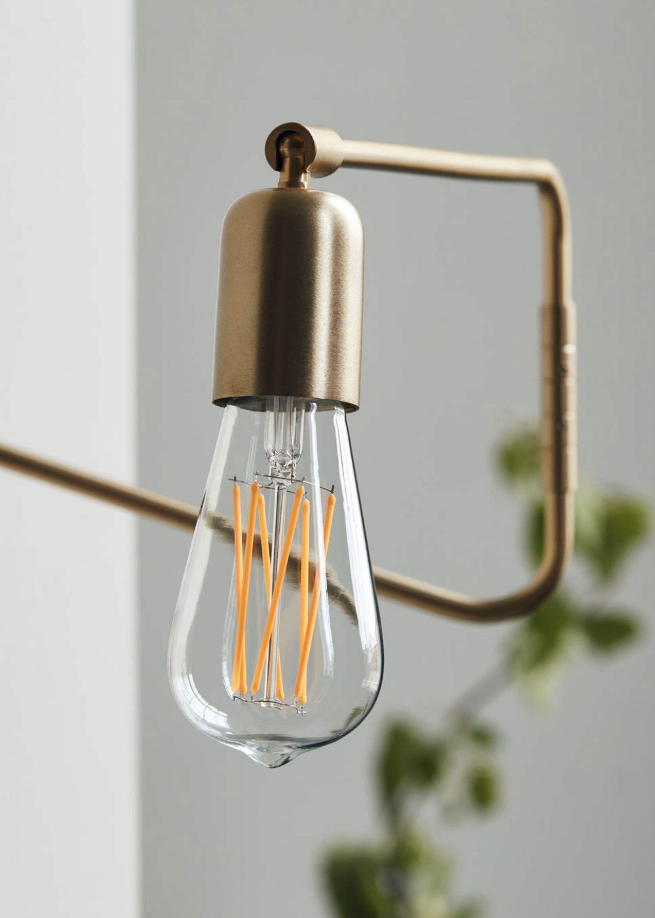 House doctor - Glühbirne - E27 LED bulb, HDEdison, Clear - Clear