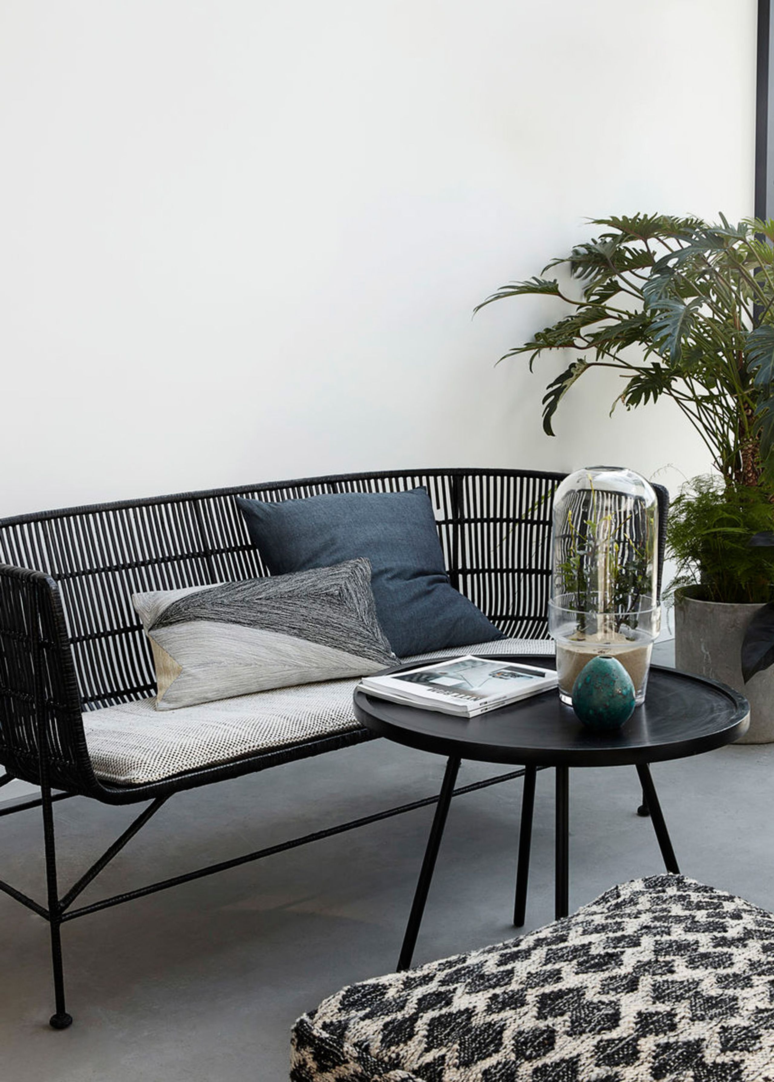 House doctor - Soffa - Cuun Sofa - Black