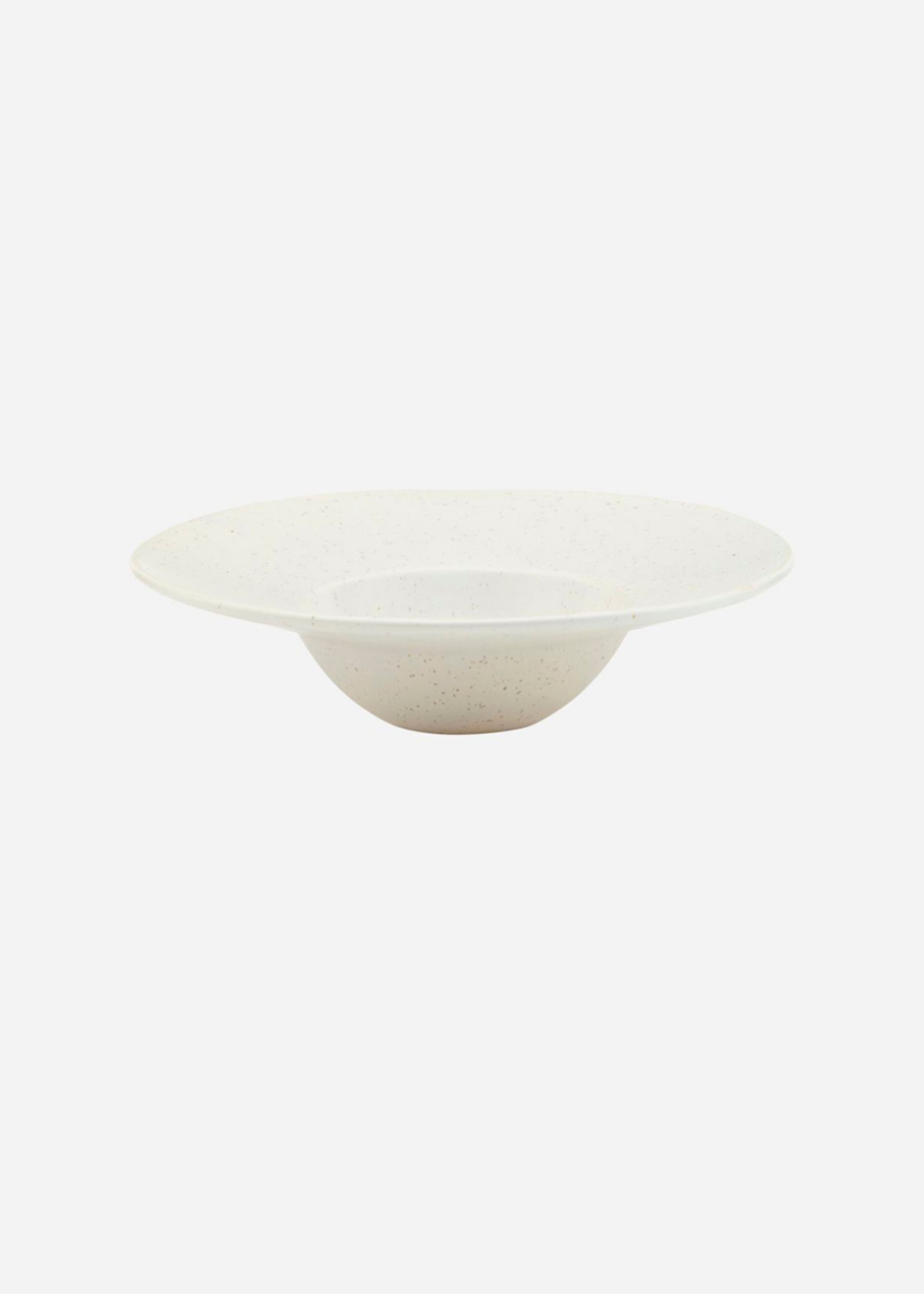 House doctor - - Pion - Grå/Hvid Pastatallerken