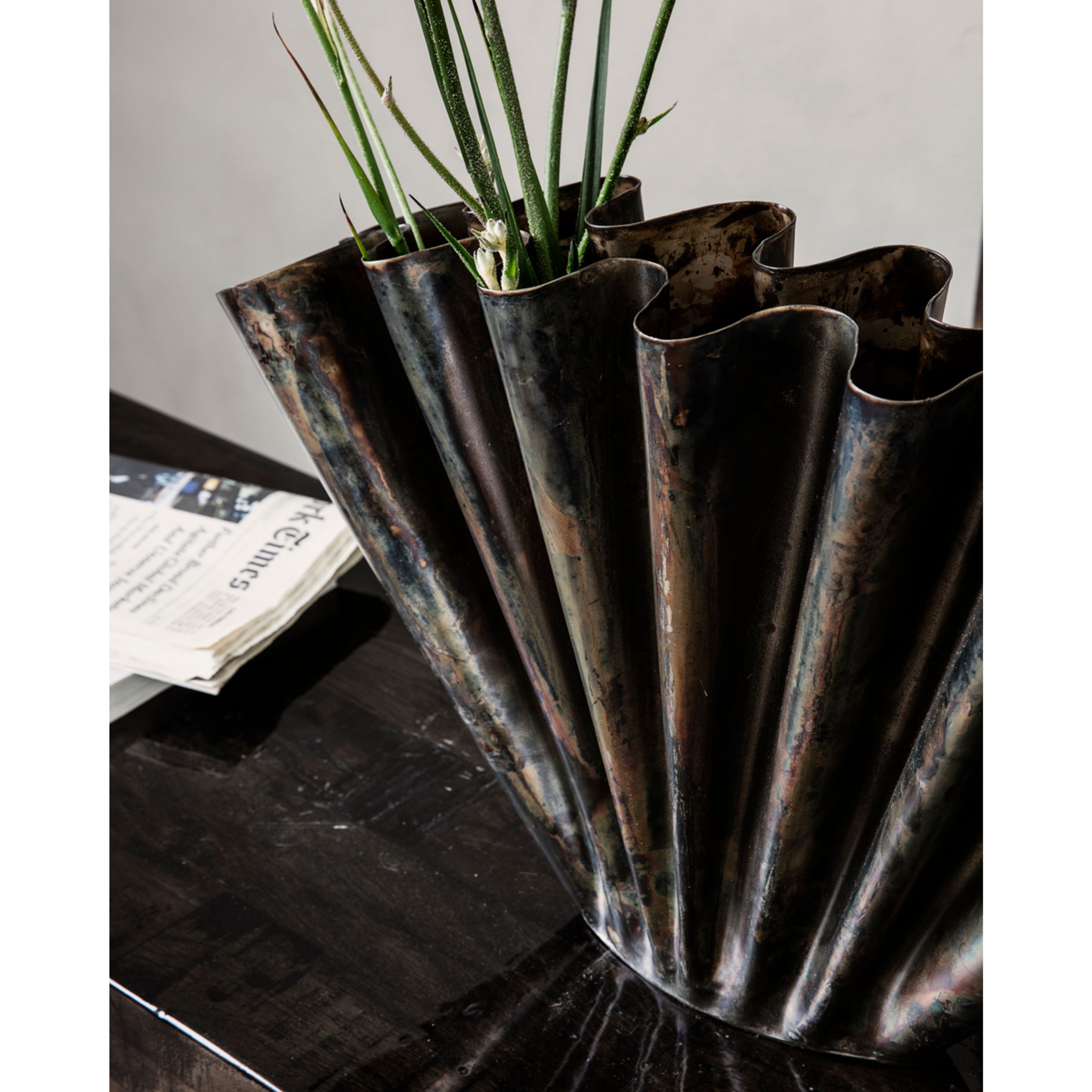 House doctor - Váza - Vase, Hdflood - Antik brun