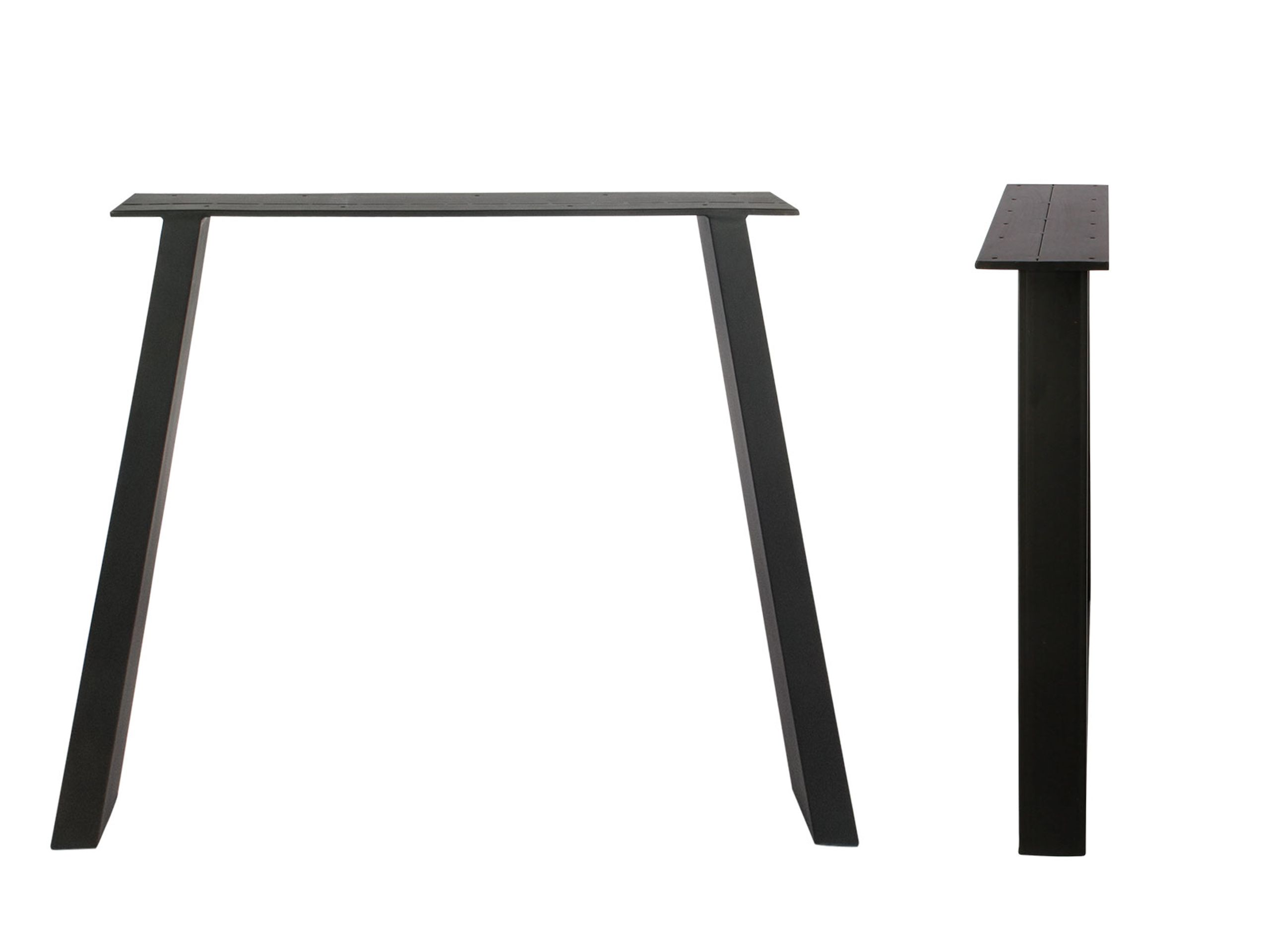 House Of sander - Table Legs - Slanting Base - Black