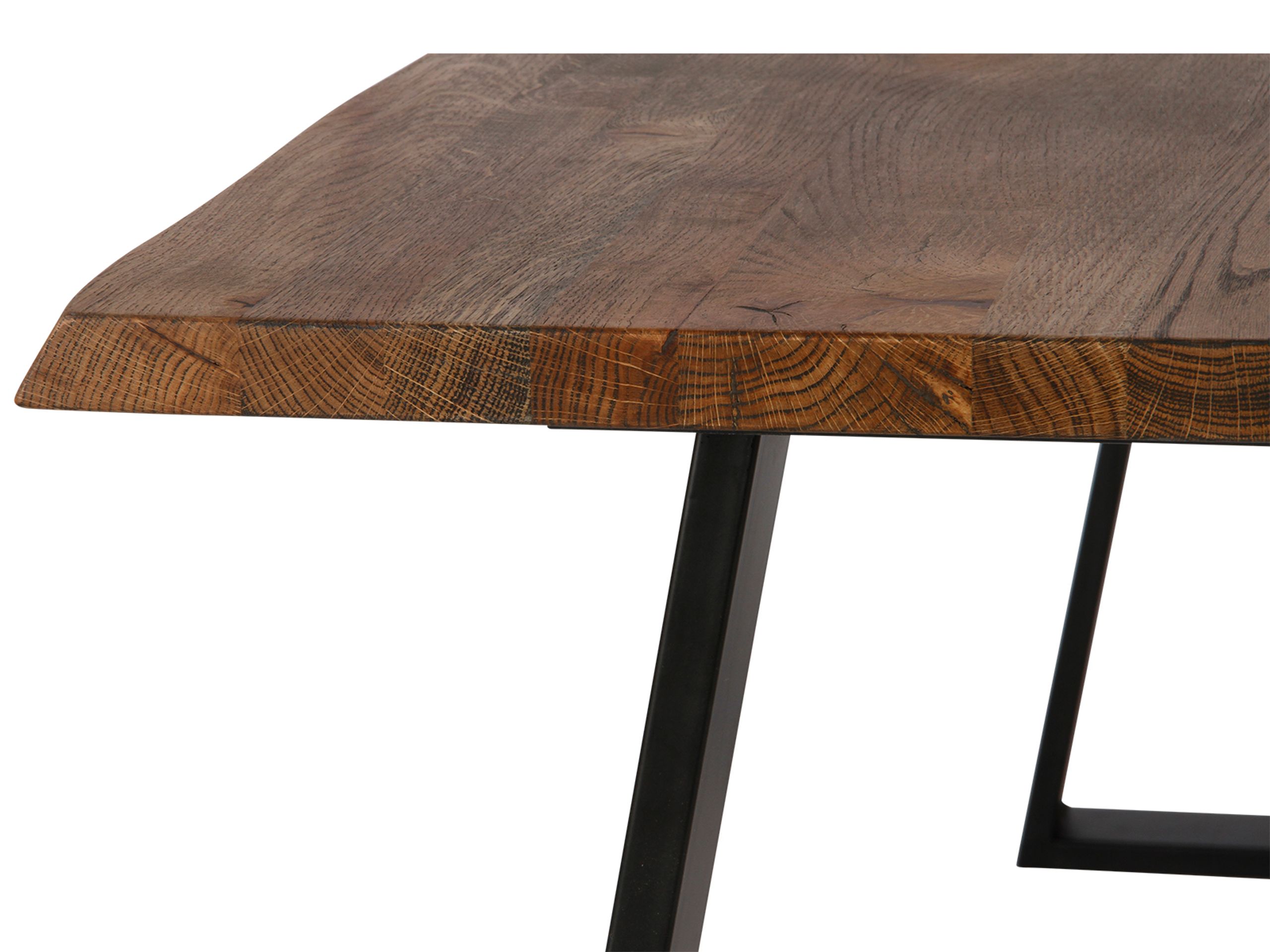 House Of sander - Table top - Curve Dining Tabletop - Smoked Oiled Oak