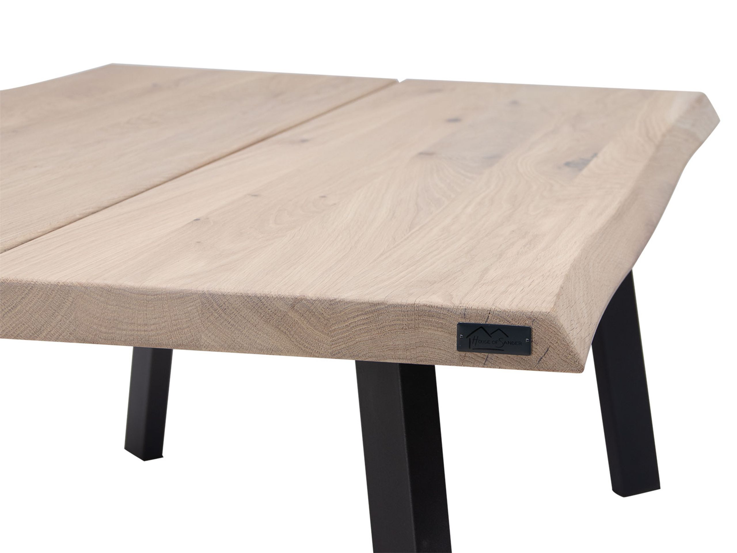 House Of sander - Table top - Hugin Dinning Tabletop White Oiled - White Oiled Oak