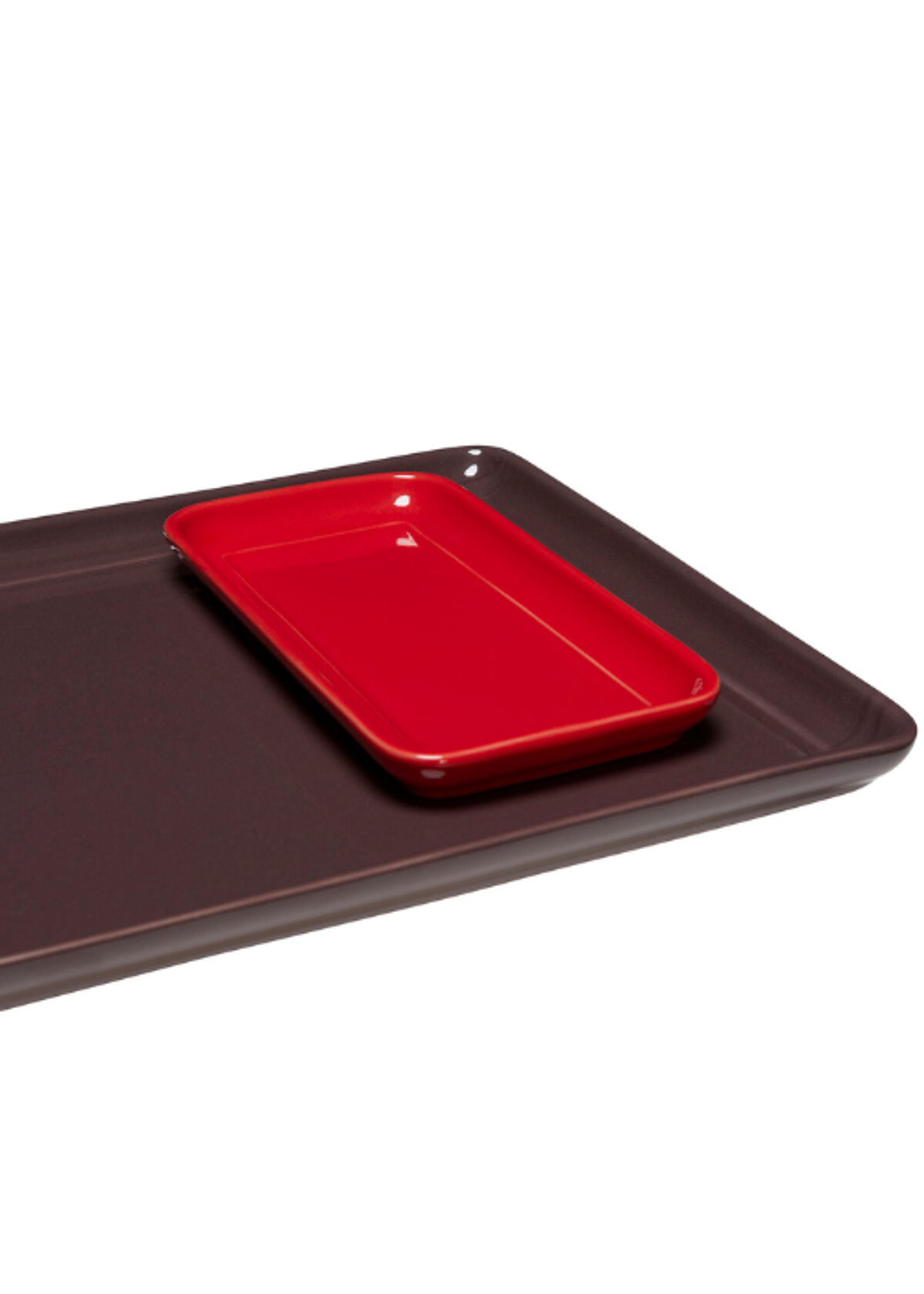 Hübsch - Bandeja - Amare Bakke - Burgundy/Rød