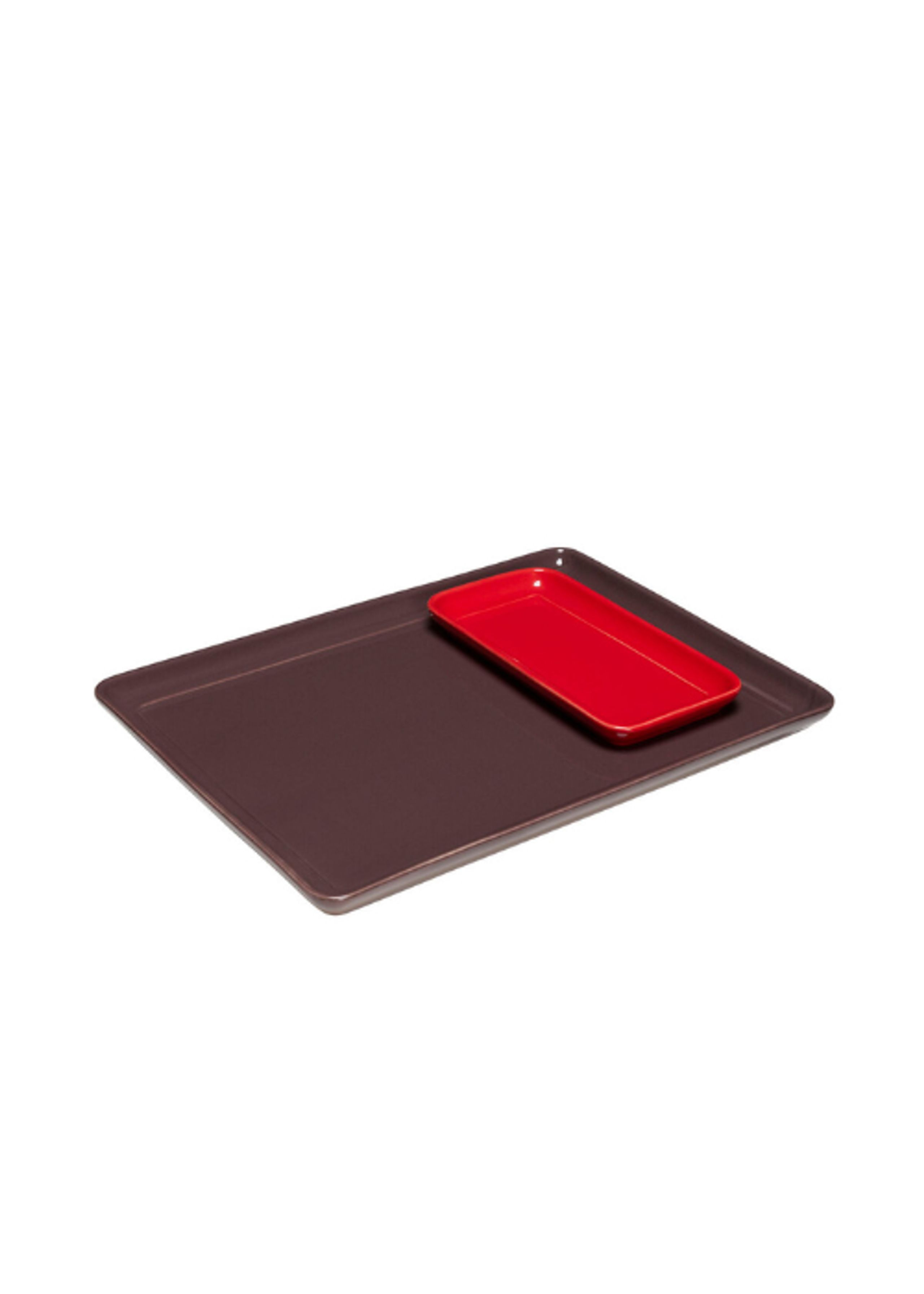 Hübsch - Bandeja - Amare Bakke - Burgundy/Rød