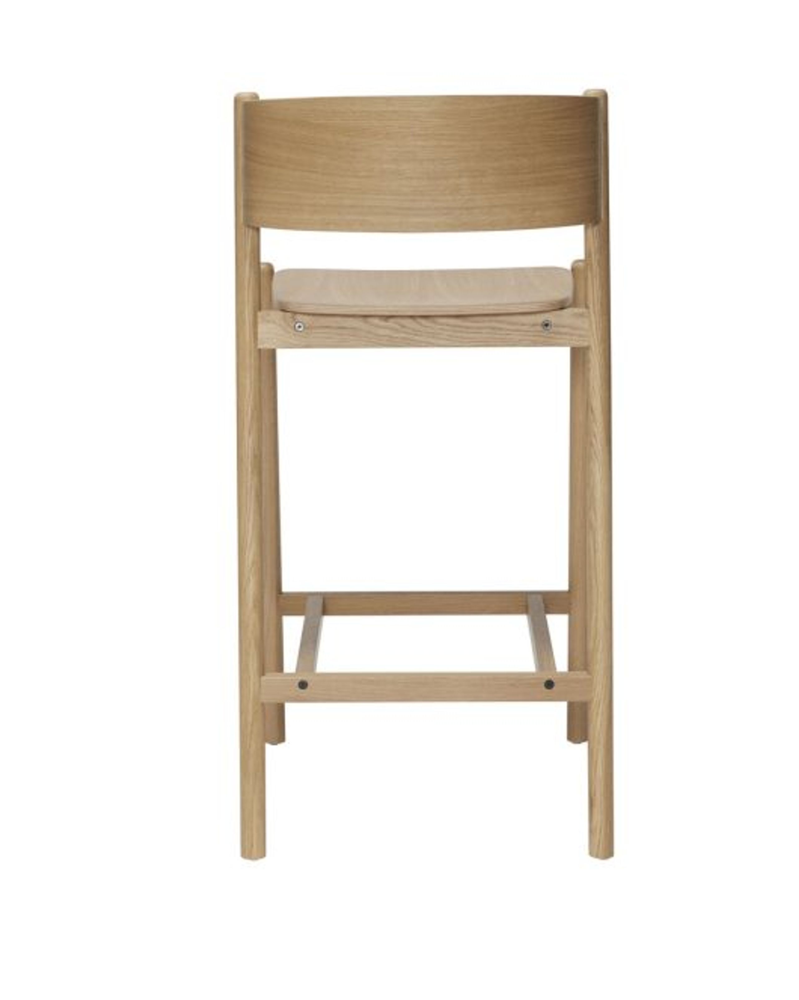 Hübsch - Barstol - Oblique Bar Stool - Natur