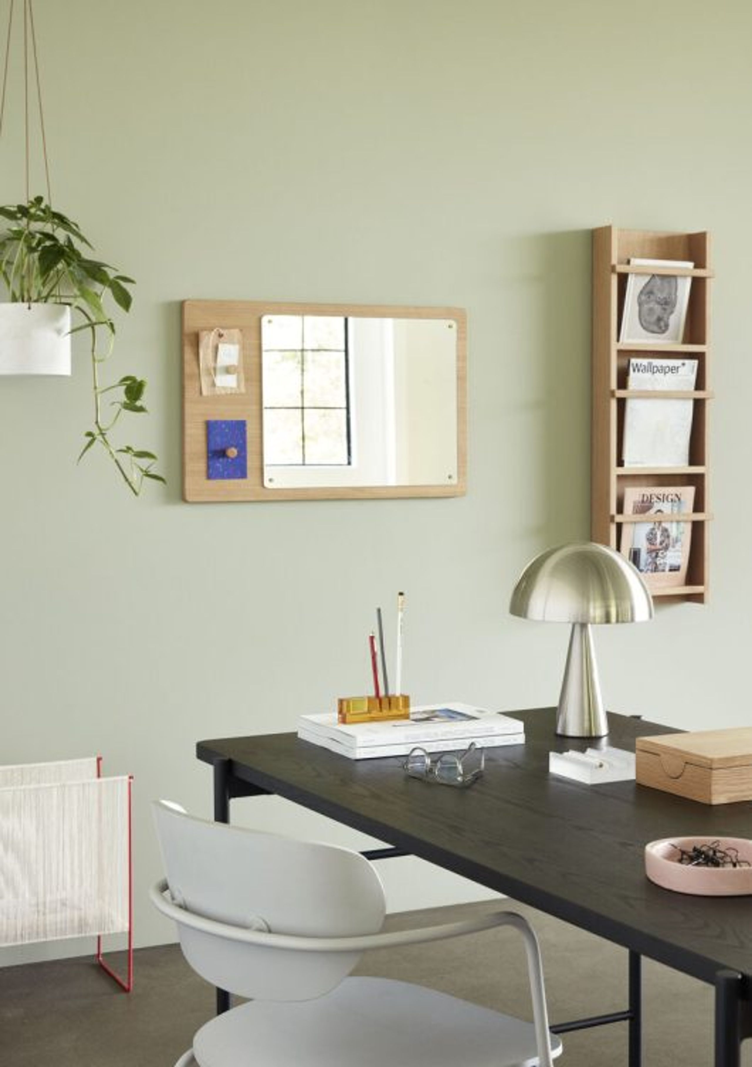 Hübsch - Pöytävalaisin - Mush - Mini - Nickel