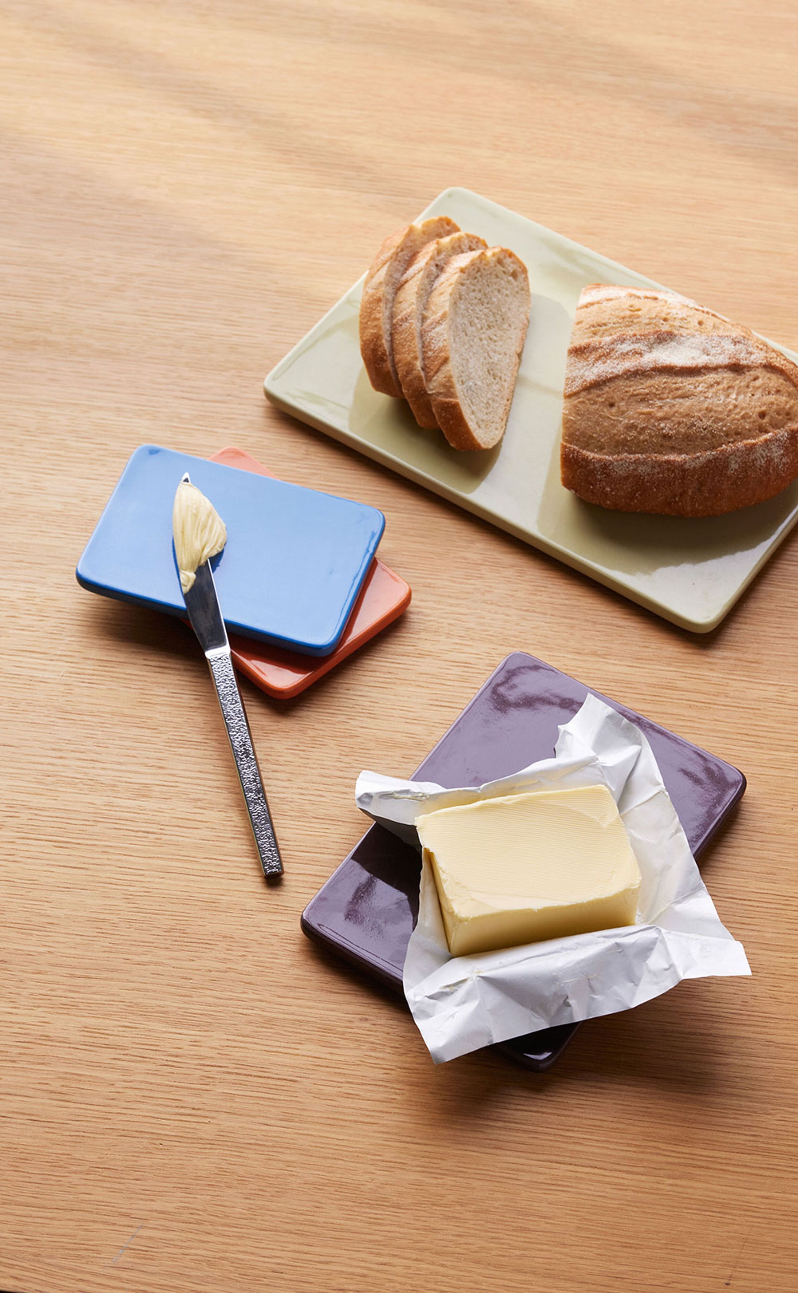 Hübsch - Jupe de table - Amare Trivets (set of 2) - Grand - Vert clair / Marron