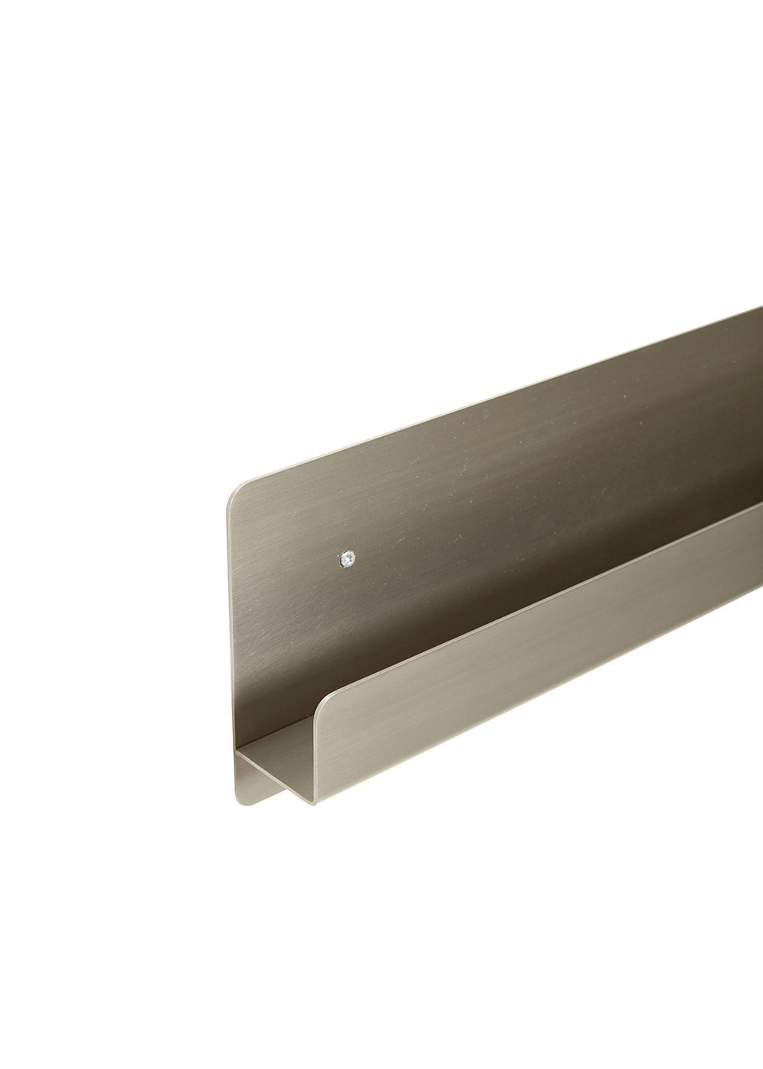 Hübsch - Hylde - Fold Billedhylde Nikkel (sæt af 2) - Nikkel