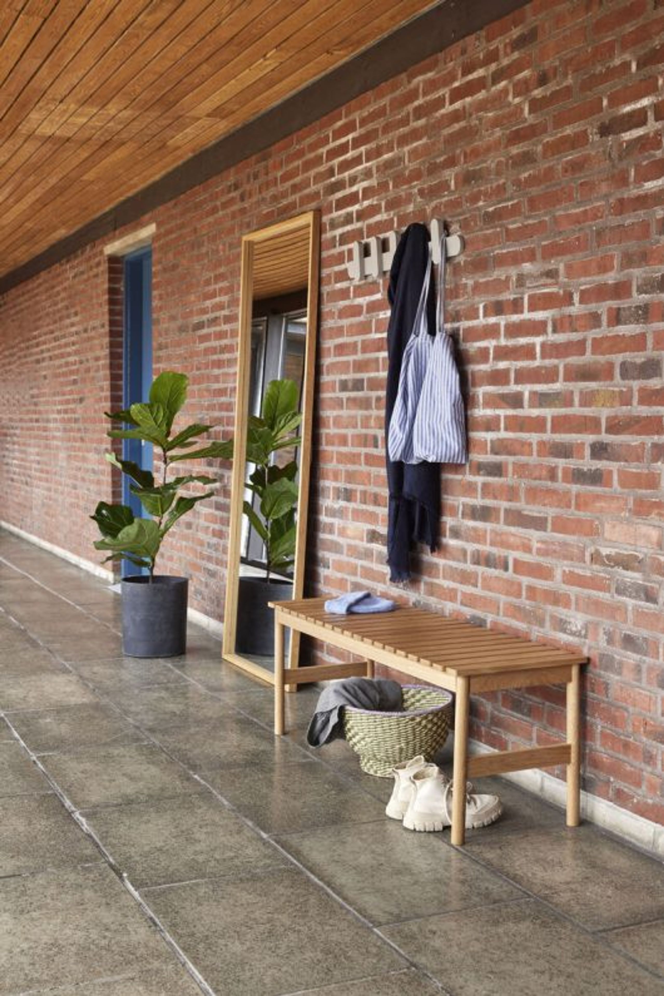 Hübsch - takkikoukut - Merry Coatrack - Light Grey