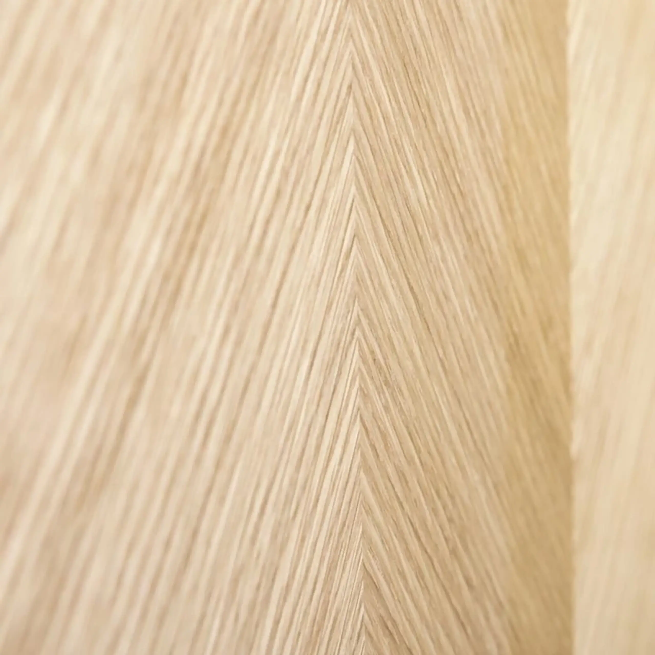 Hübsch - Dresser - Herringbone Console Table Sliding Doors - Natur Egetræ Large