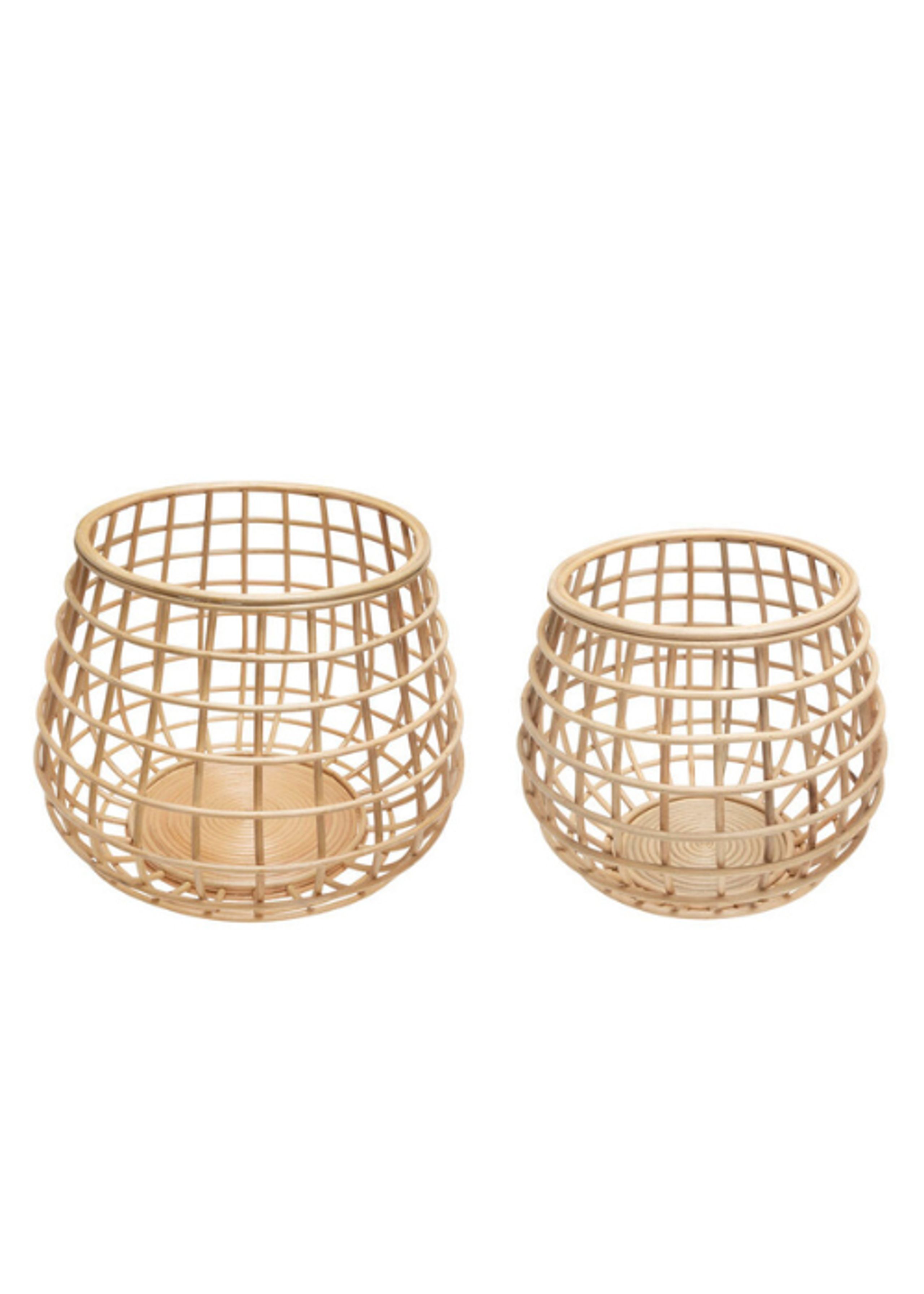 Hübsch - Basket - Energy Curve - Nature