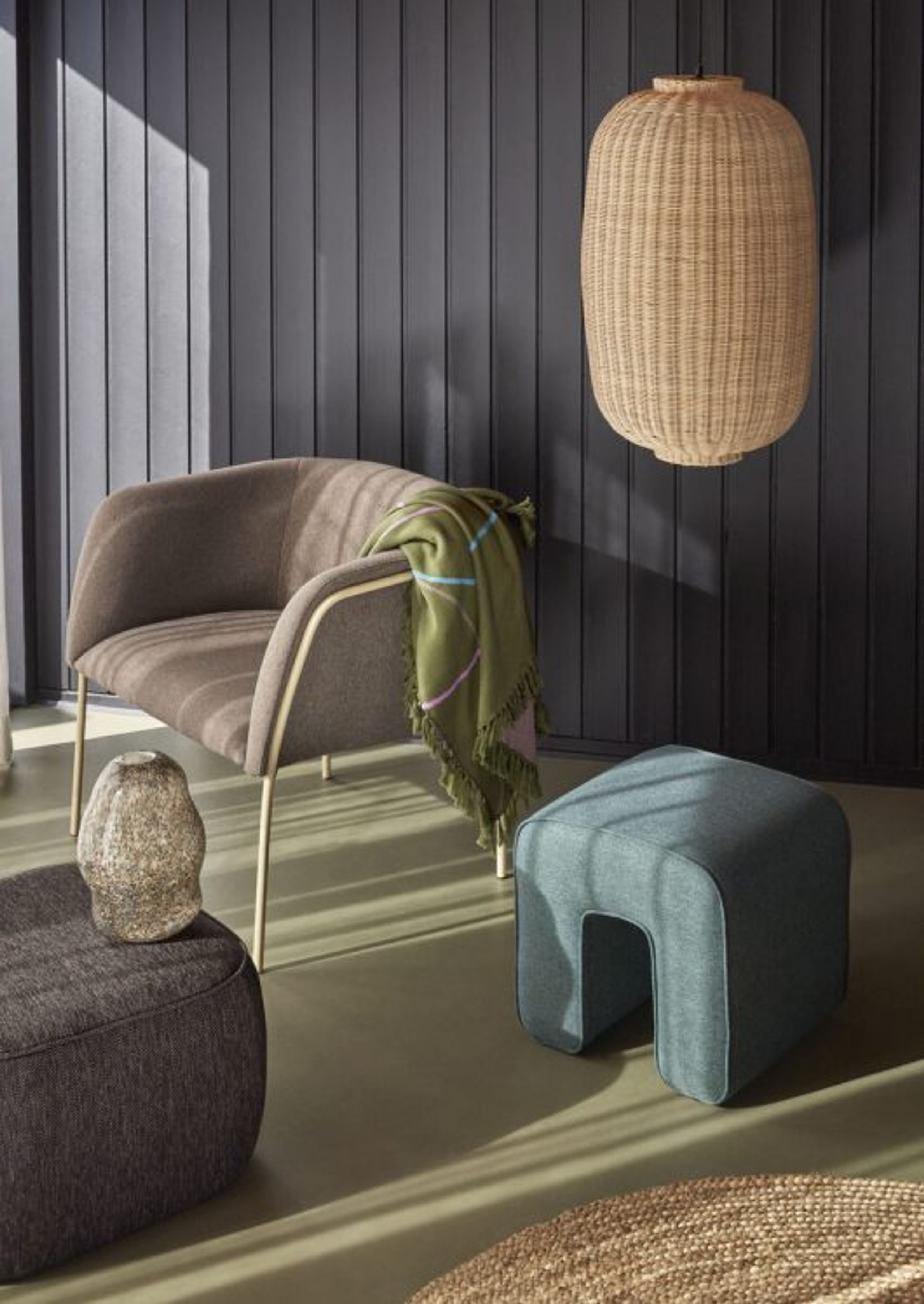 Hübsch - Lamppu - Chand Ceiling Light - Oval