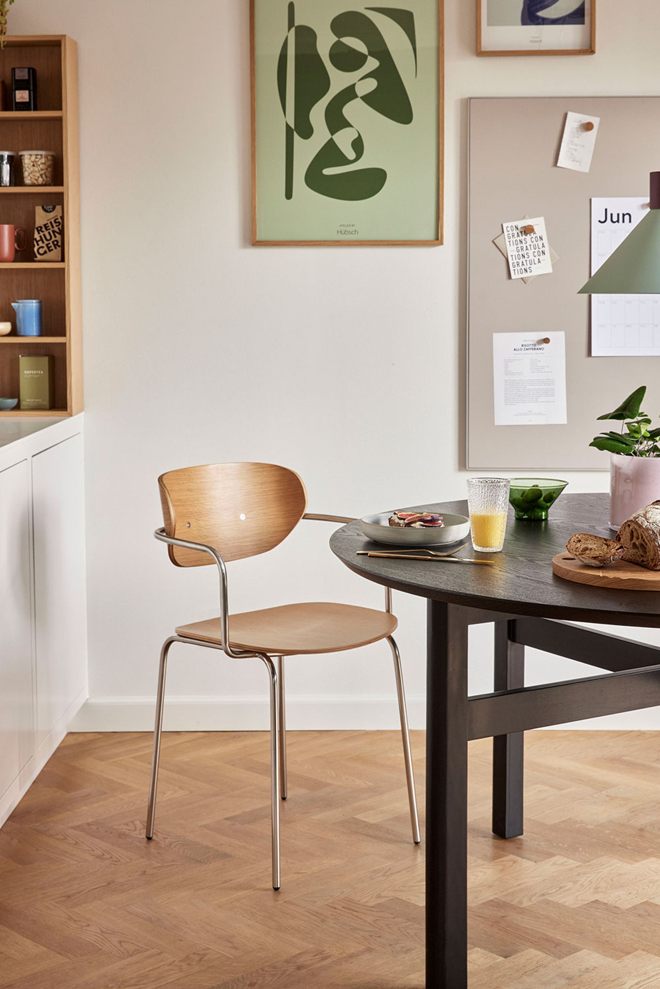 Hübsch - Lysestage - Akin Lysestager (sæt af 2) - Light Pink