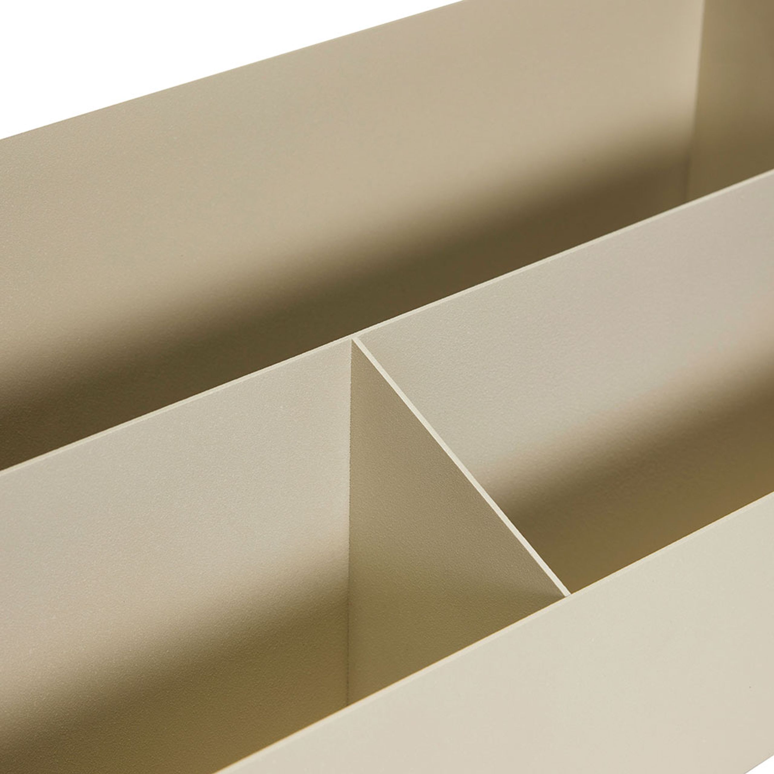 Hübsch - Opbevaringsbokse - Pod Skrivebordsordner - Sand