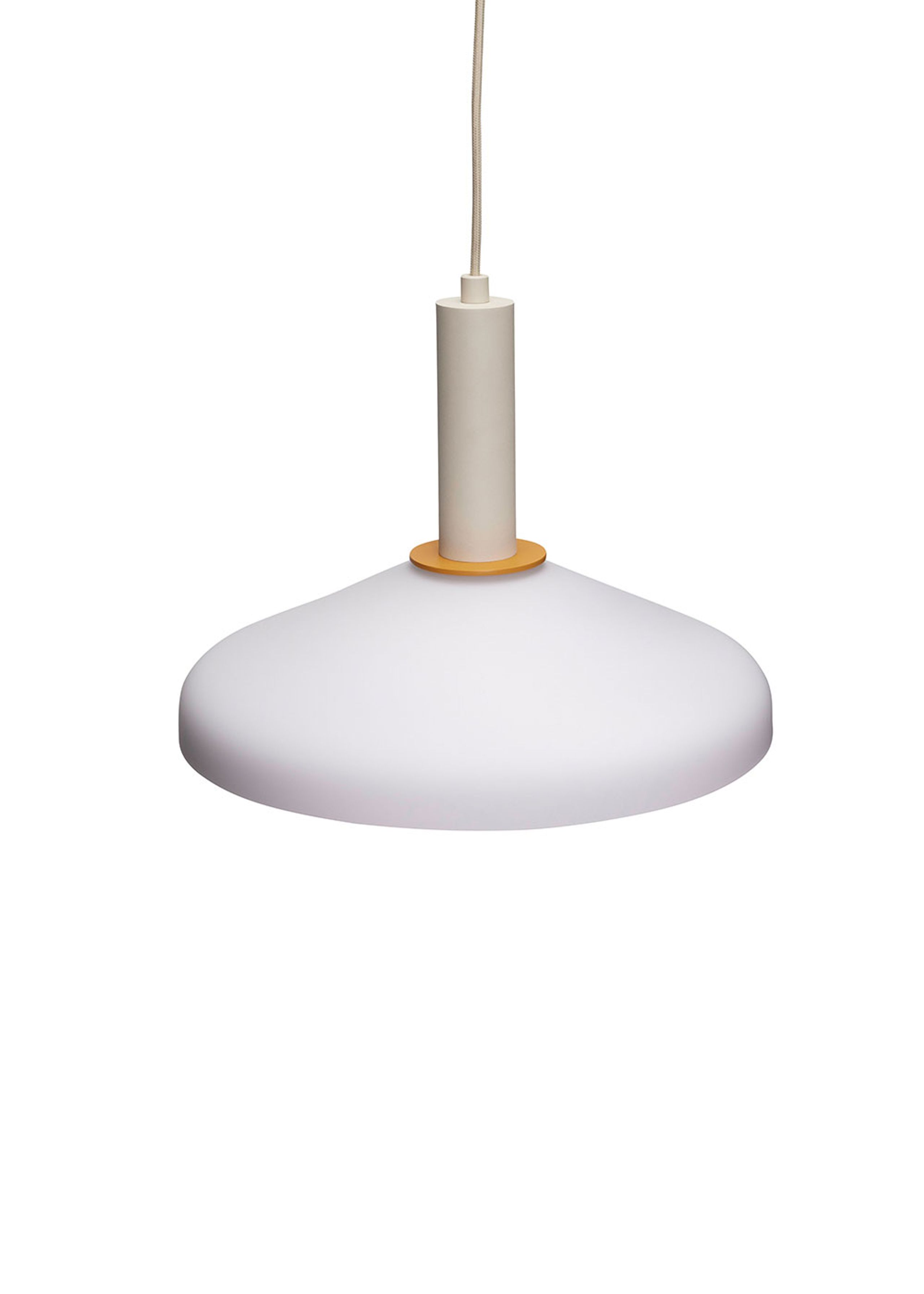 Hübsch - Pendant Lamp - Apollo Pendant - Orange / Sand / White