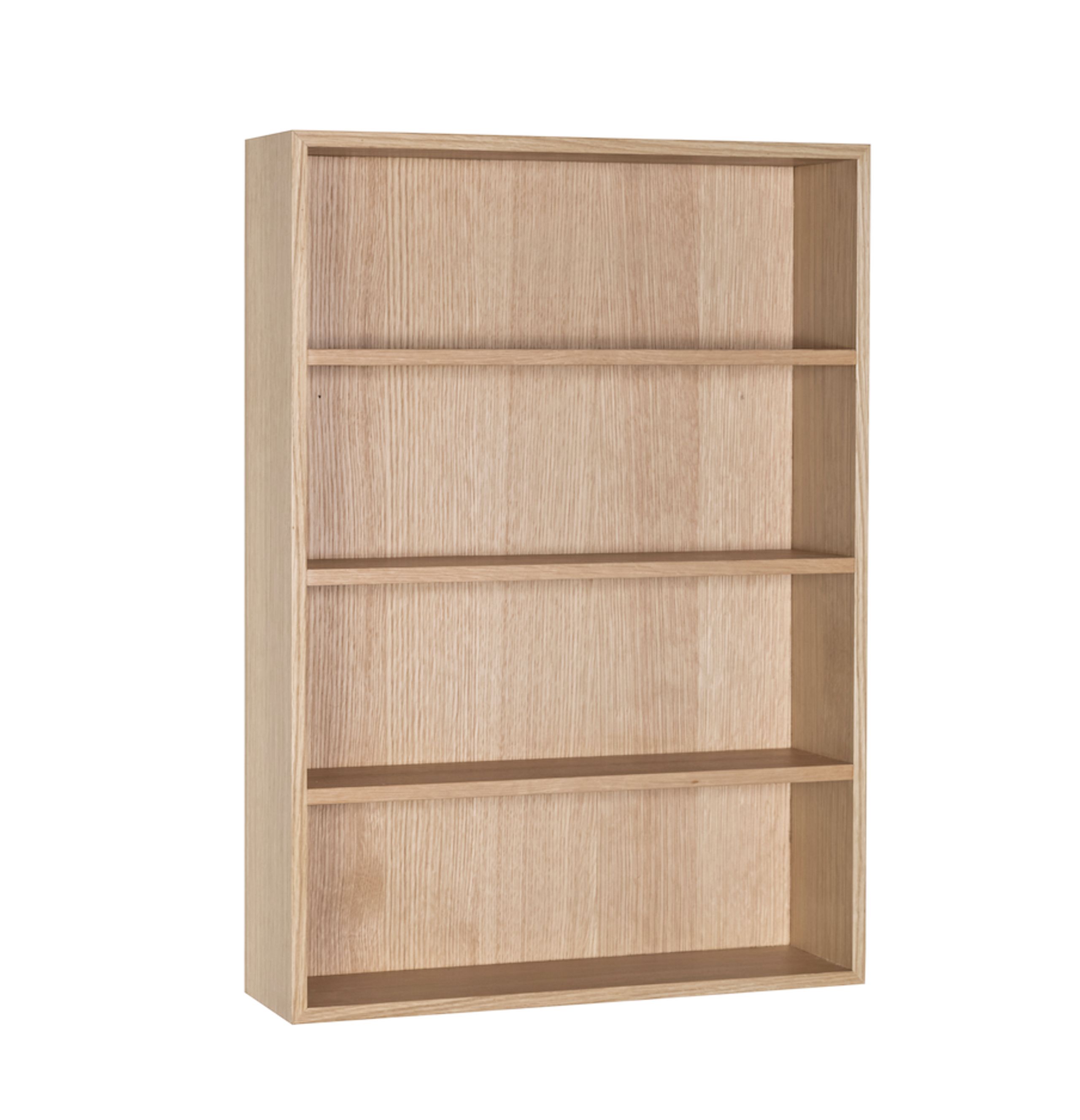 Hübsch - Reol - Cubbie Shelf Unit - Egetræsfiner