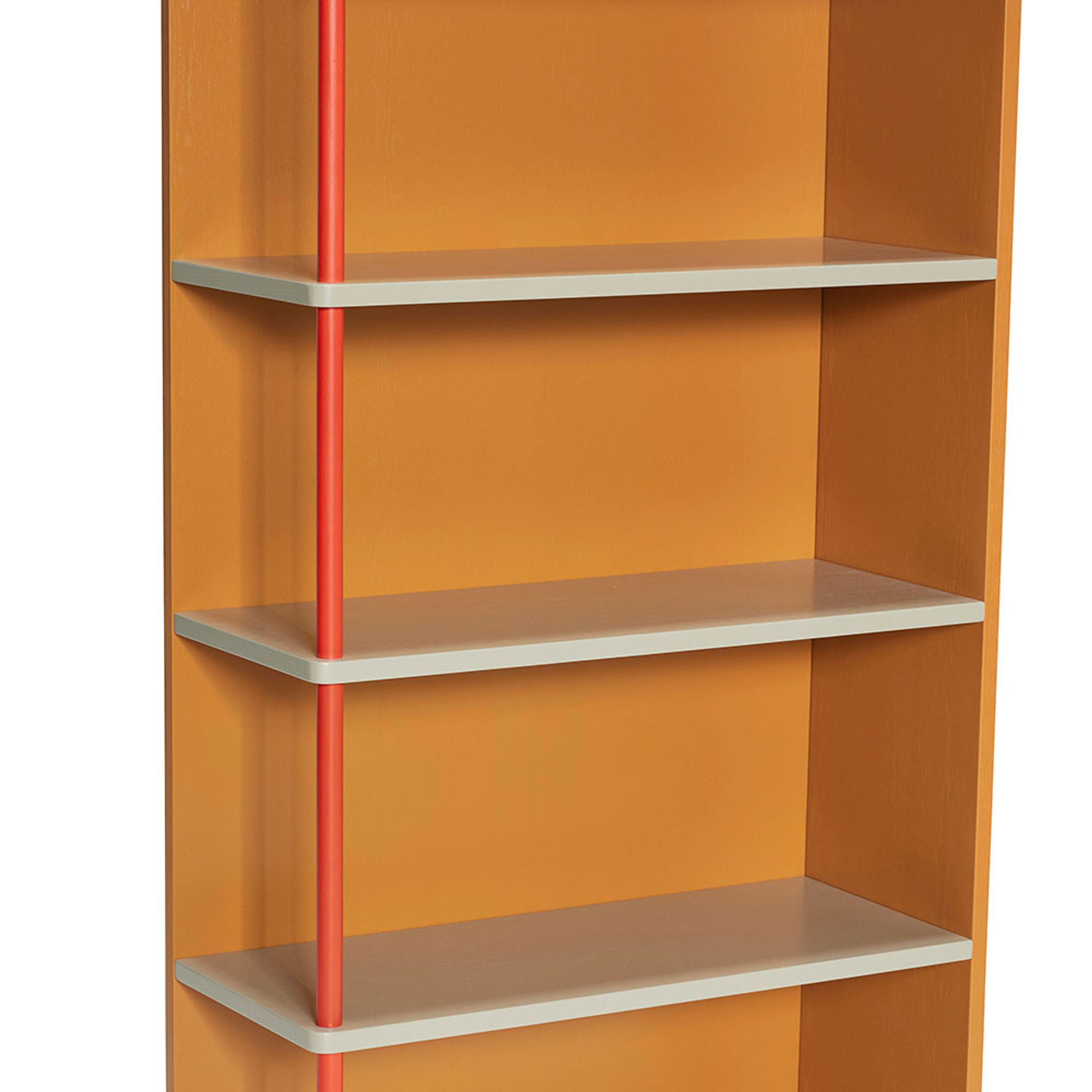 Hübsch - Zobrazit - Apollo Shelf Unit - Hnědá / červená / písková