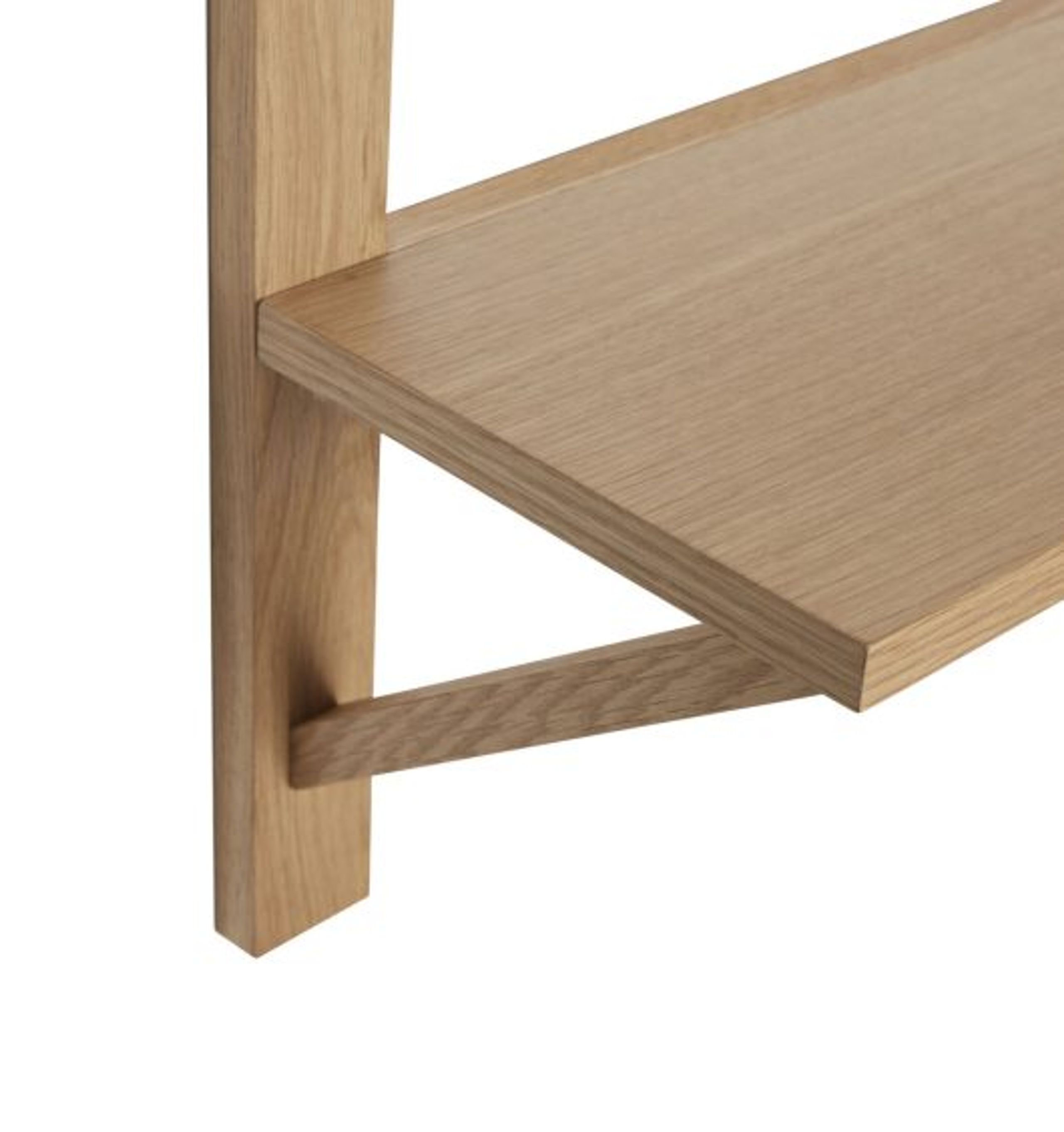Hübsch - Display - Triarch Shelf Unit - Oak Nature