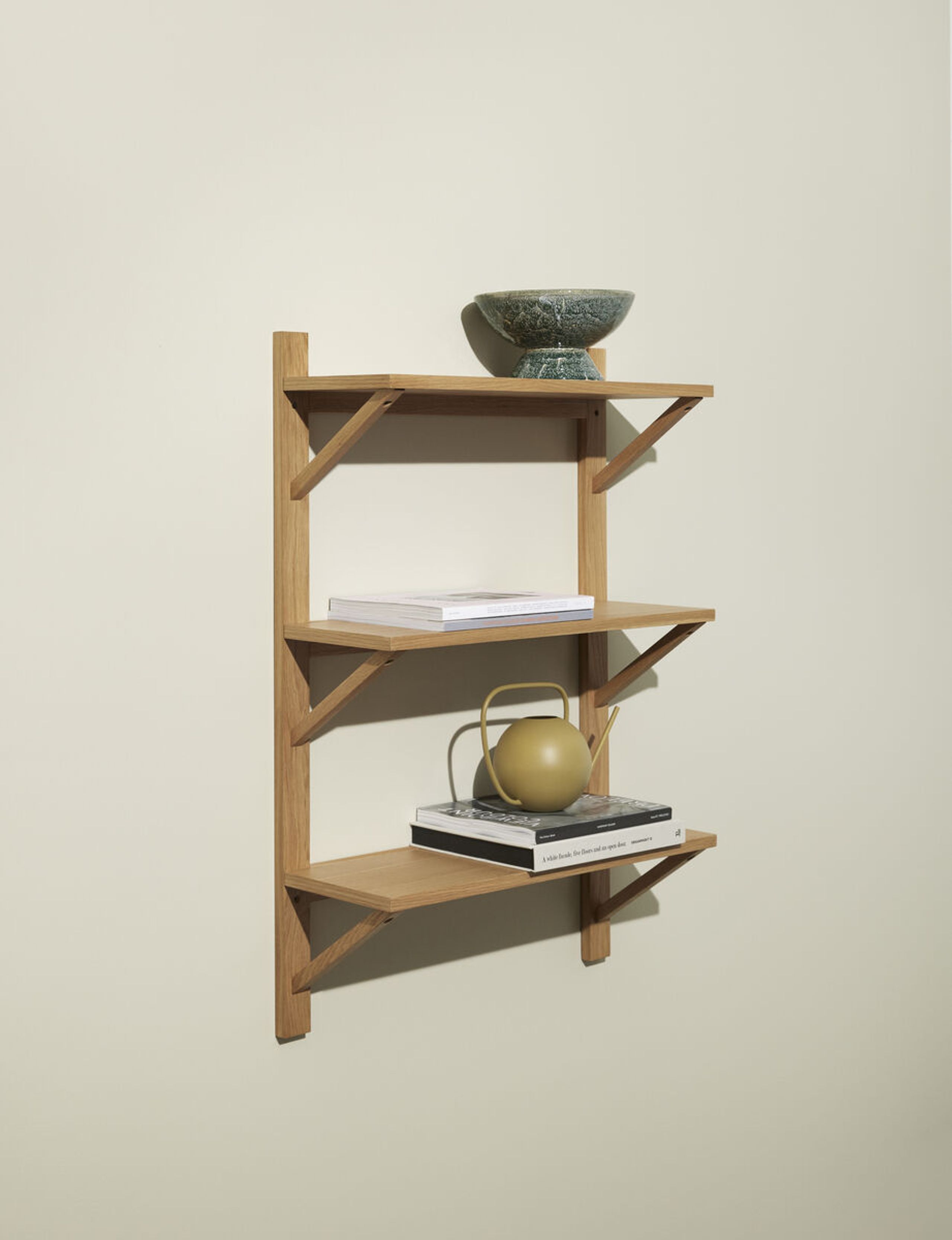 Hübsch - Display - Triarch Shelf Unit - Oak Nature