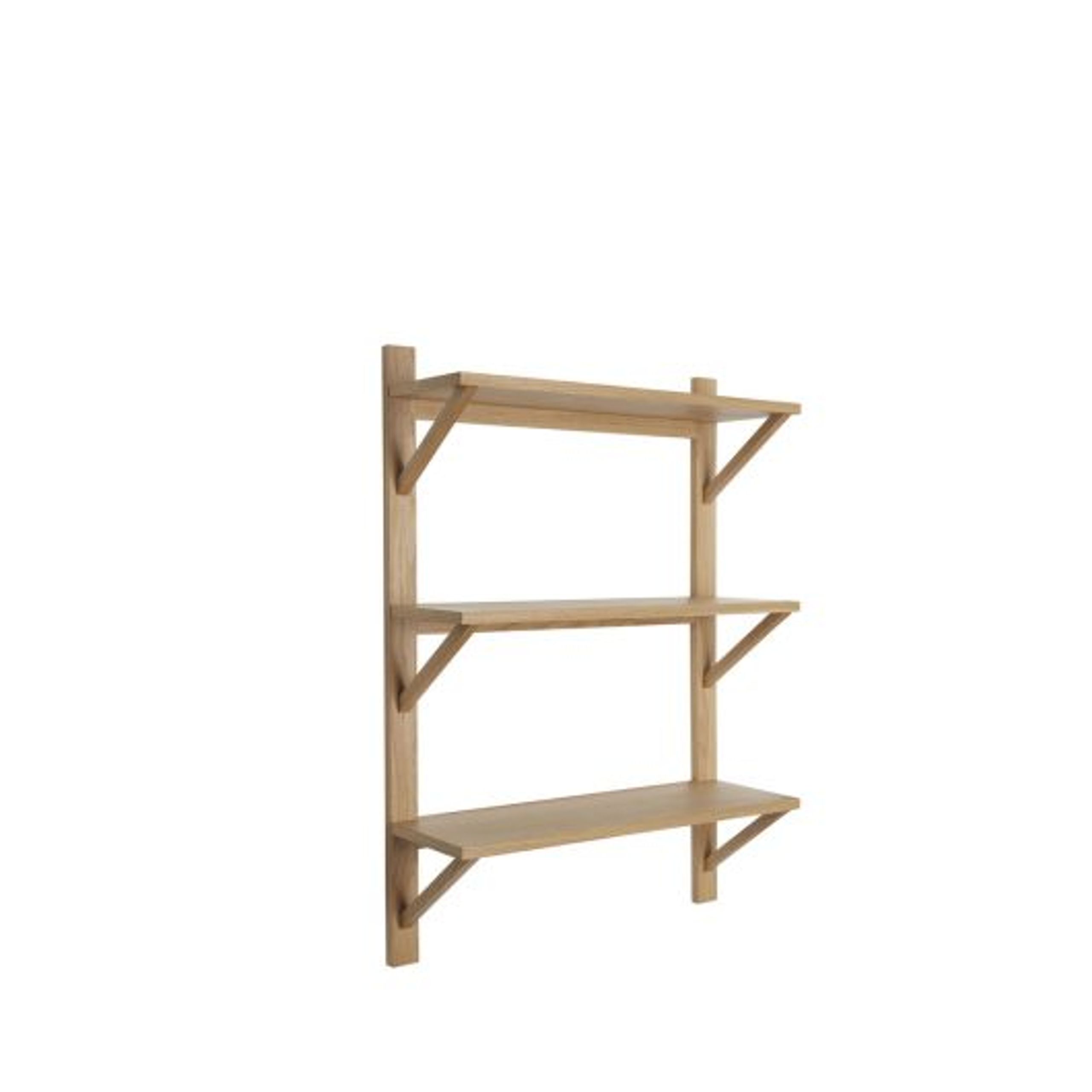 Hübsch - Display - Triarch Shelf Unit - Oak Nature