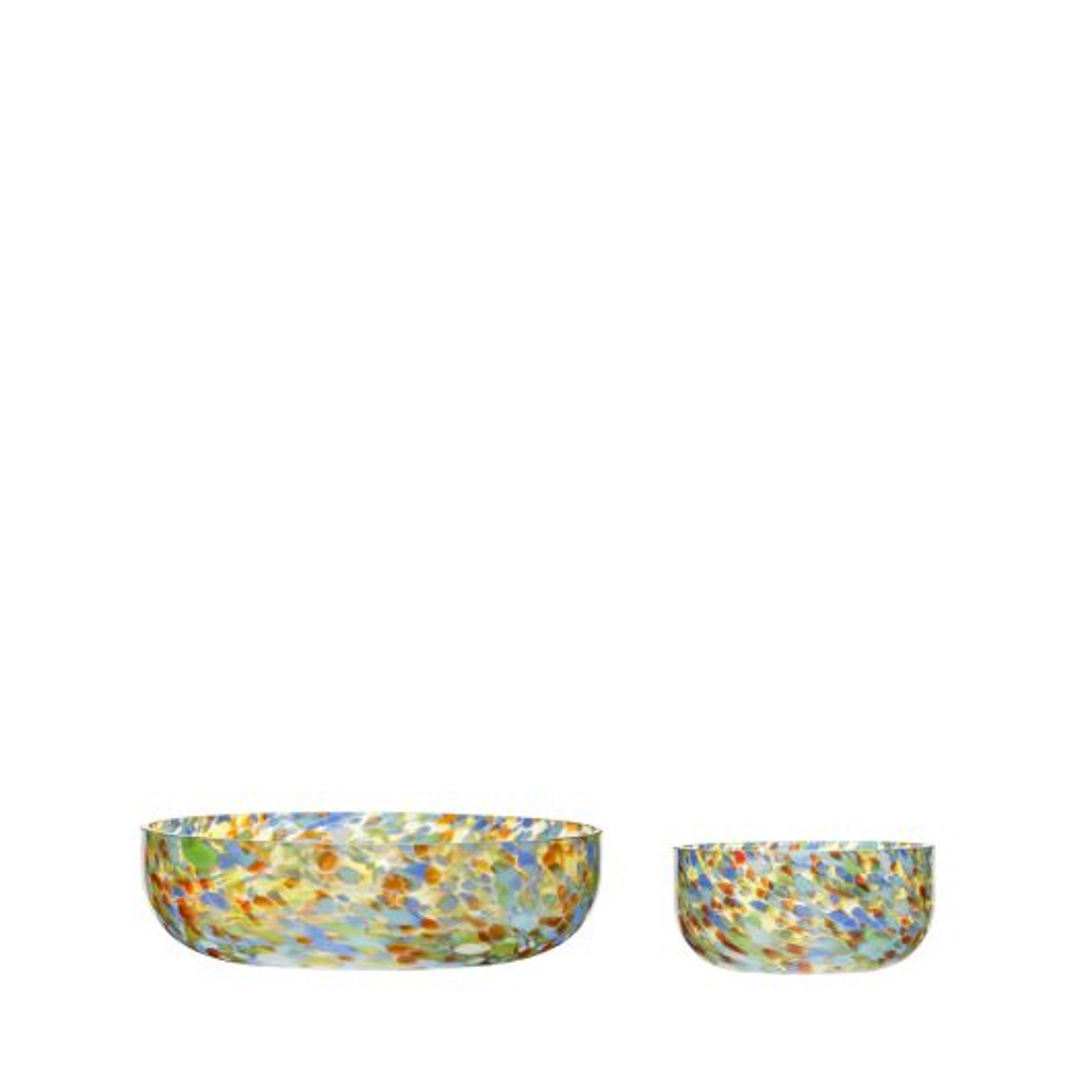Hübsch - Bowl - Confetti Bowls (set of 2) - Confetti