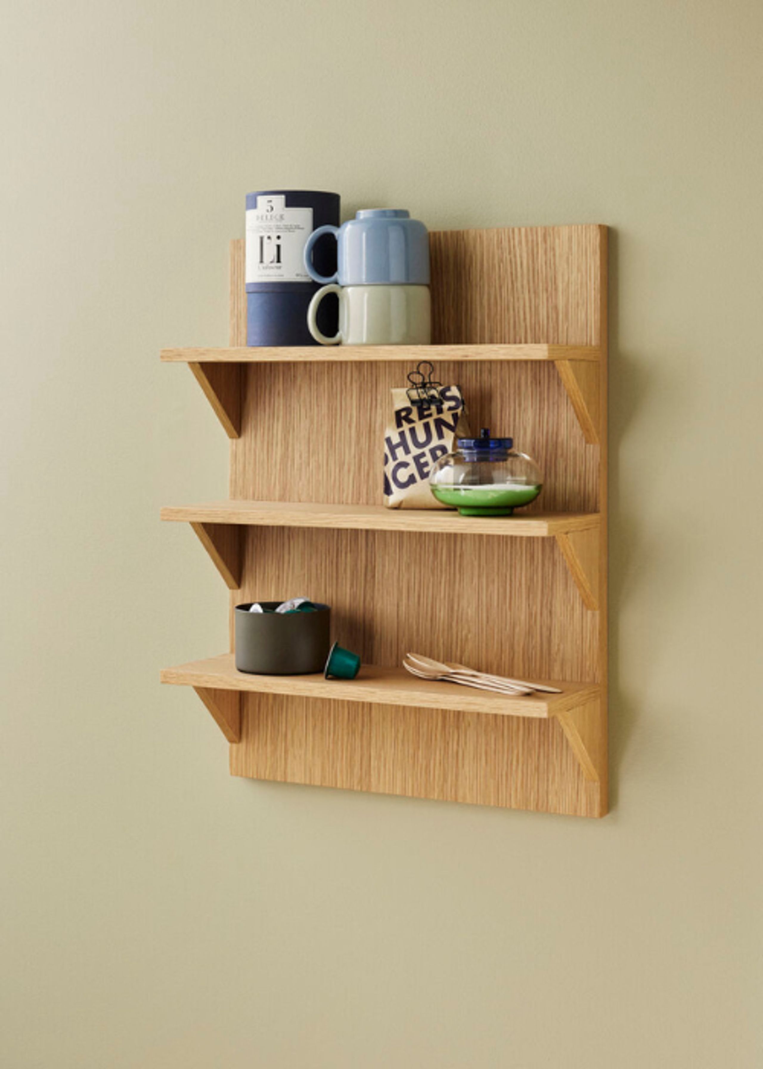 Hübsch - Kippis - NoRush Sukkerskål - Blue/Clear/Green