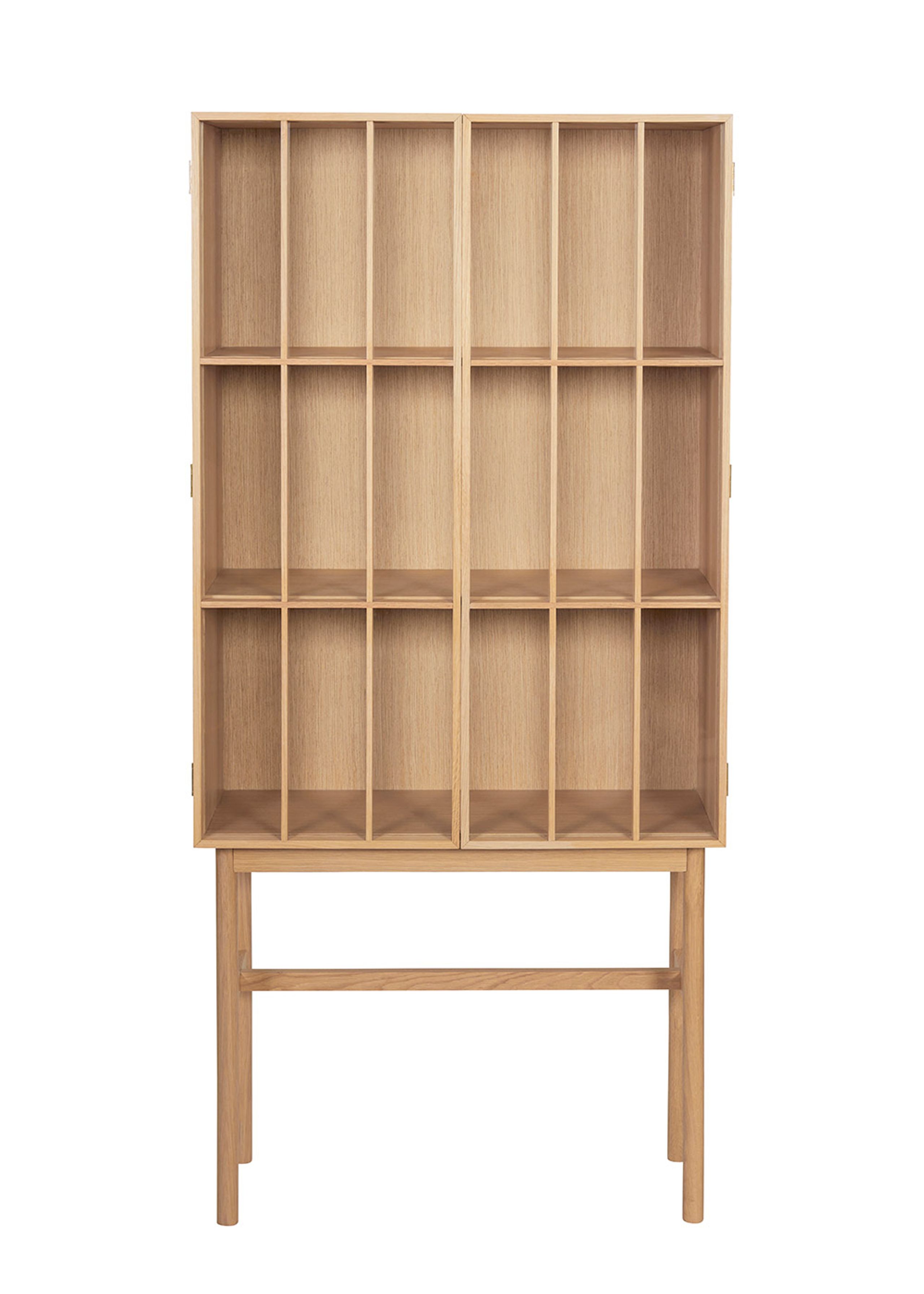 Hübsch - Skriňa - Shoji Cabinet - Natural Oak - Tall