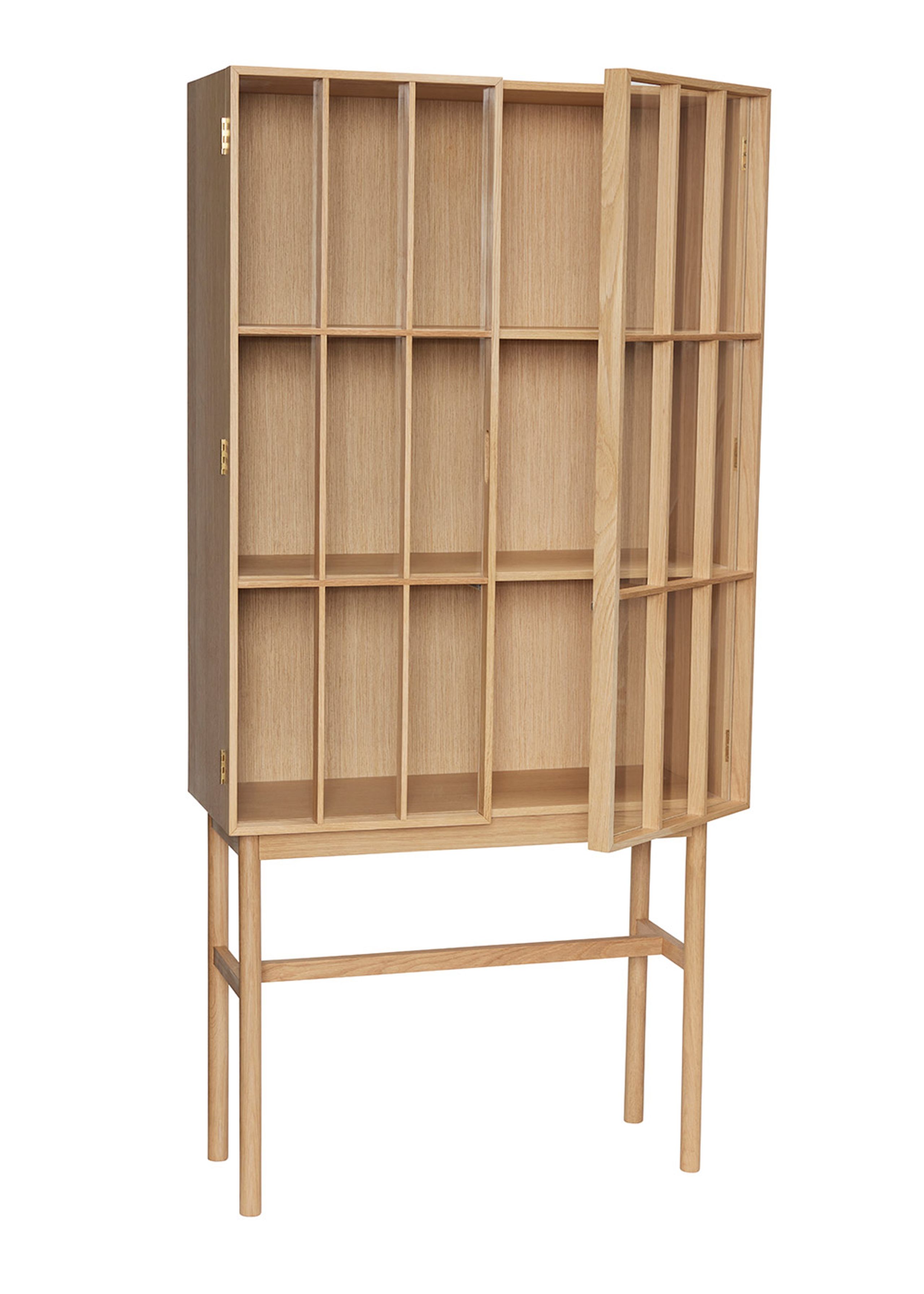 Hübsch - Skriňa - Shoji Cabinet - Natural Oak - Tall