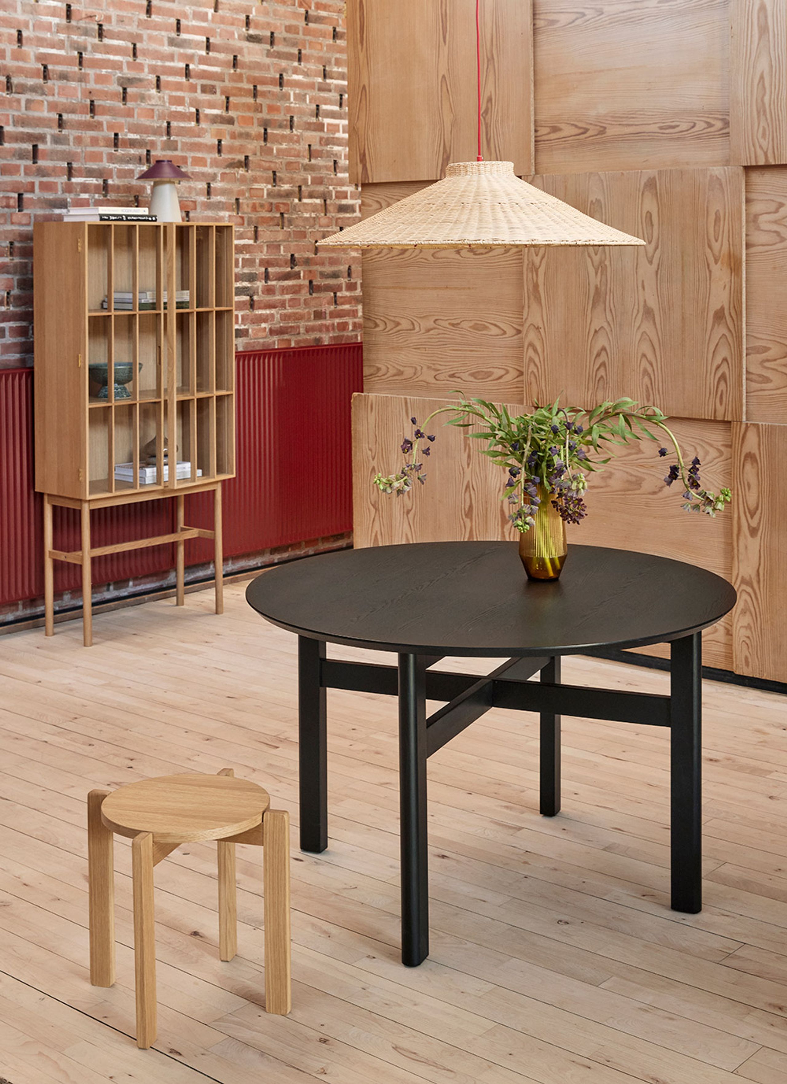 Hübsch - Skriňa - Shoji Cabinet - Natural Oak - Tall