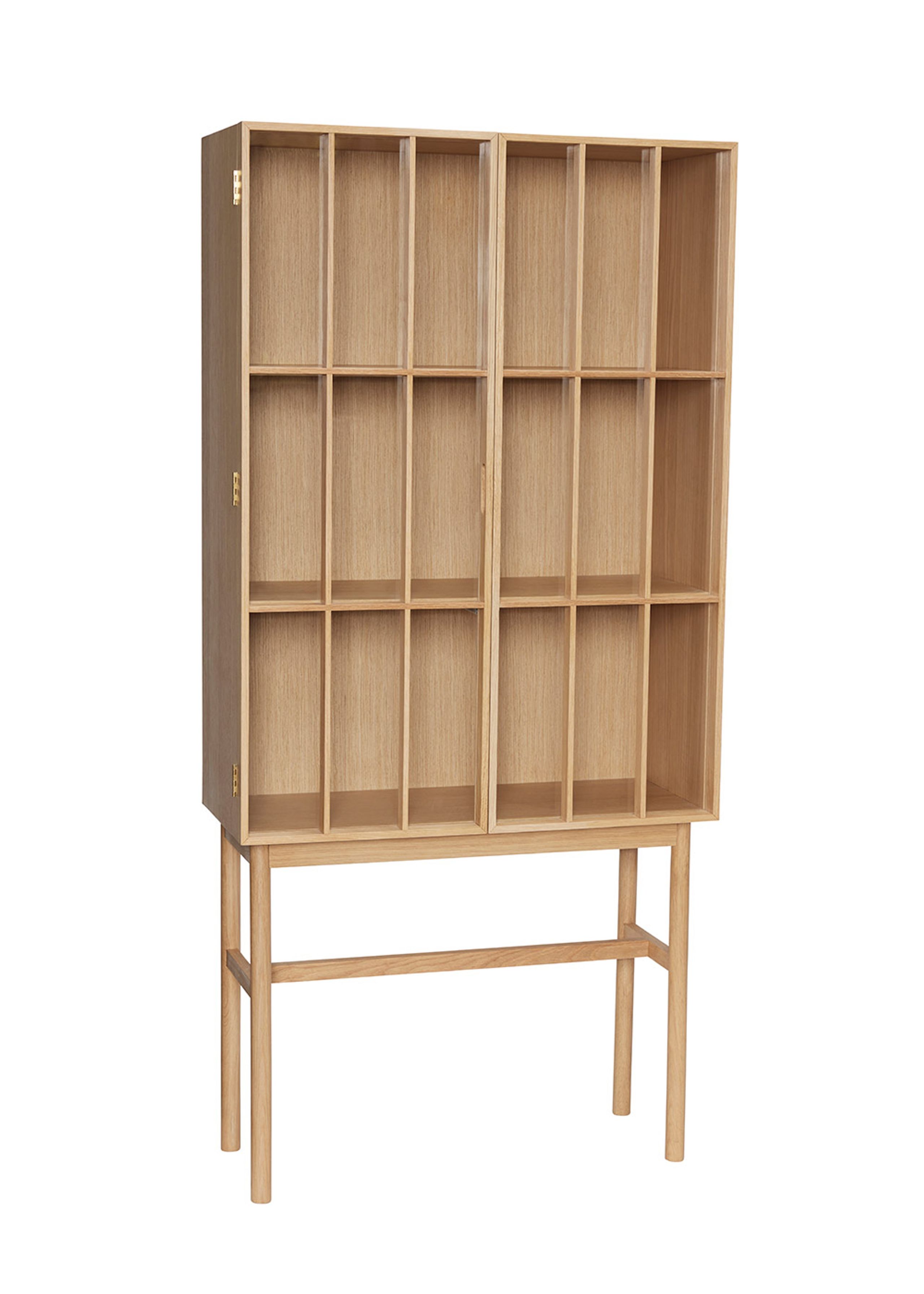 Hübsch - Skriňa - Shoji Cabinet - Natural Oak - Tall