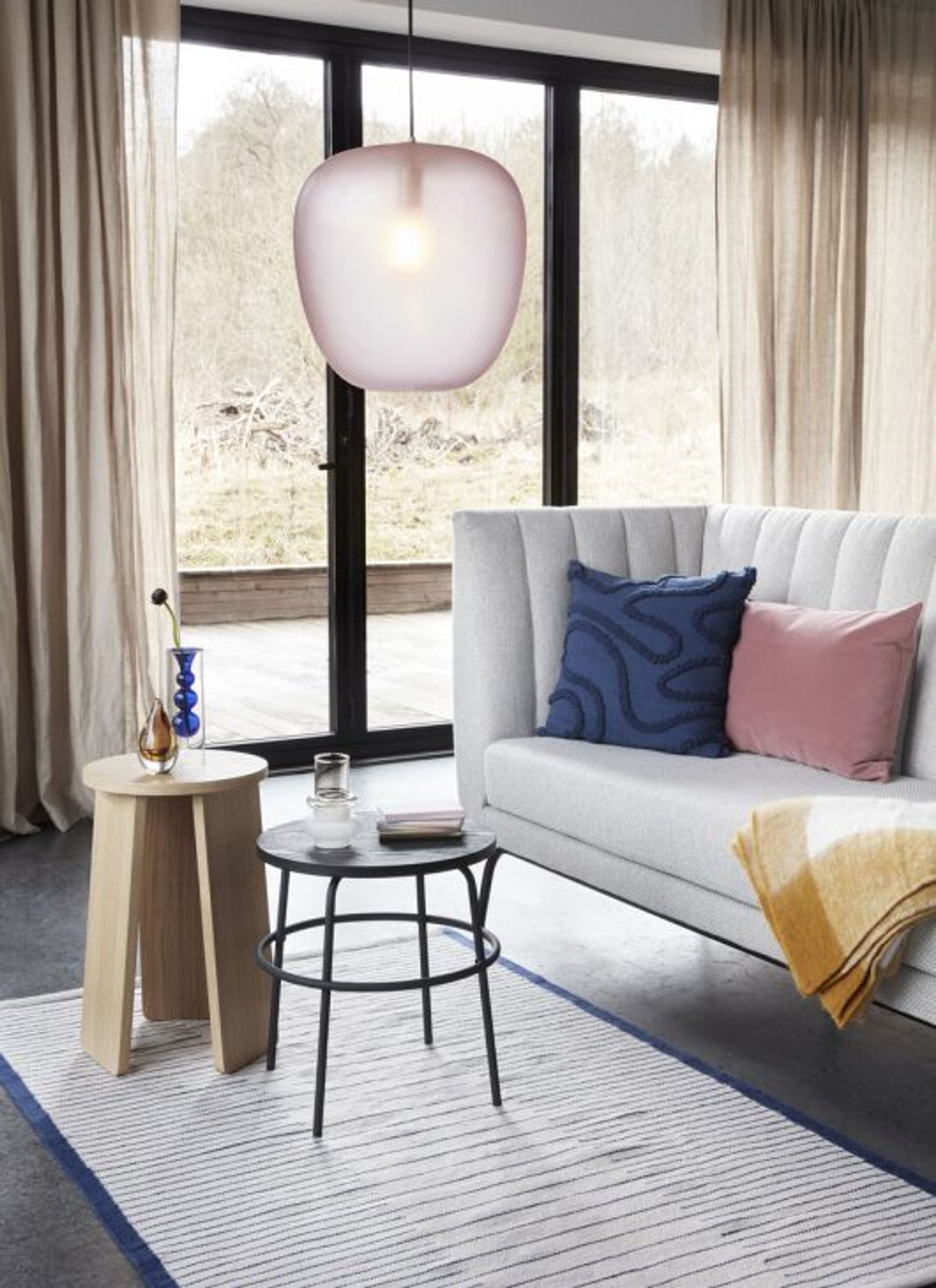 Hübsch - Stool - Split Triple Stool - Large