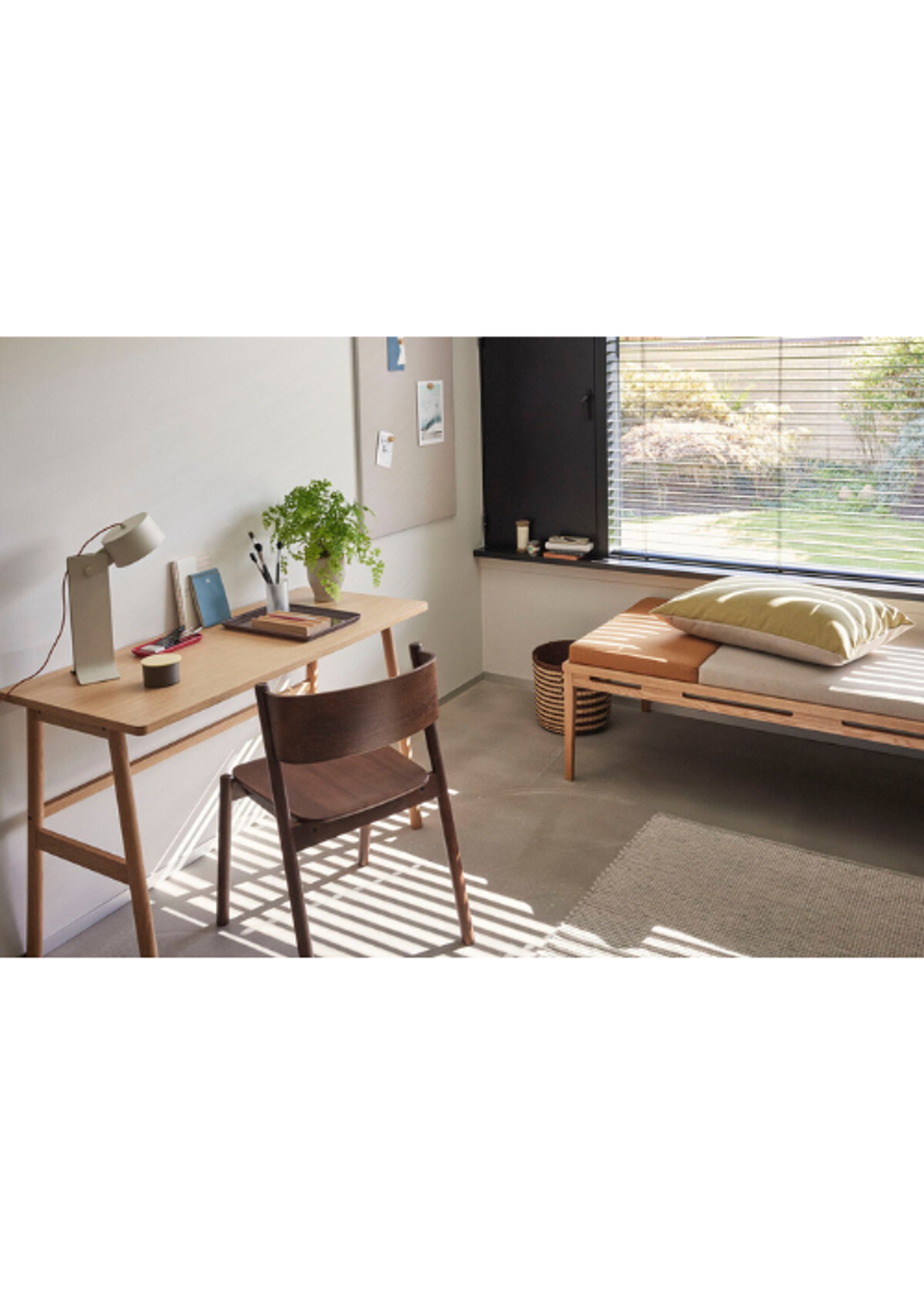 Hübsch - Bureau - Acorn Skrivebord - Nature