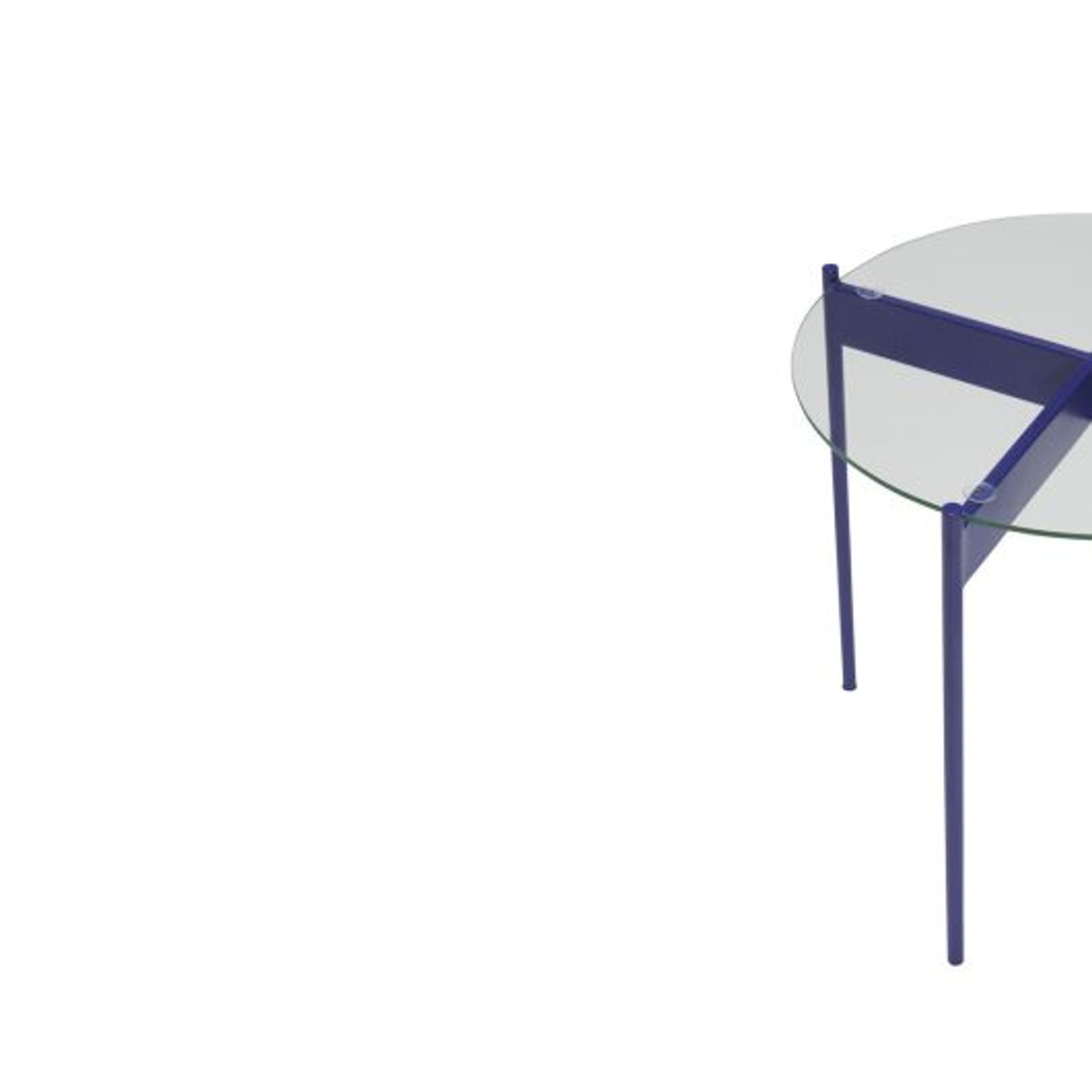 Hübsch - Tavolino da caffè - Beam Side Table - Blue