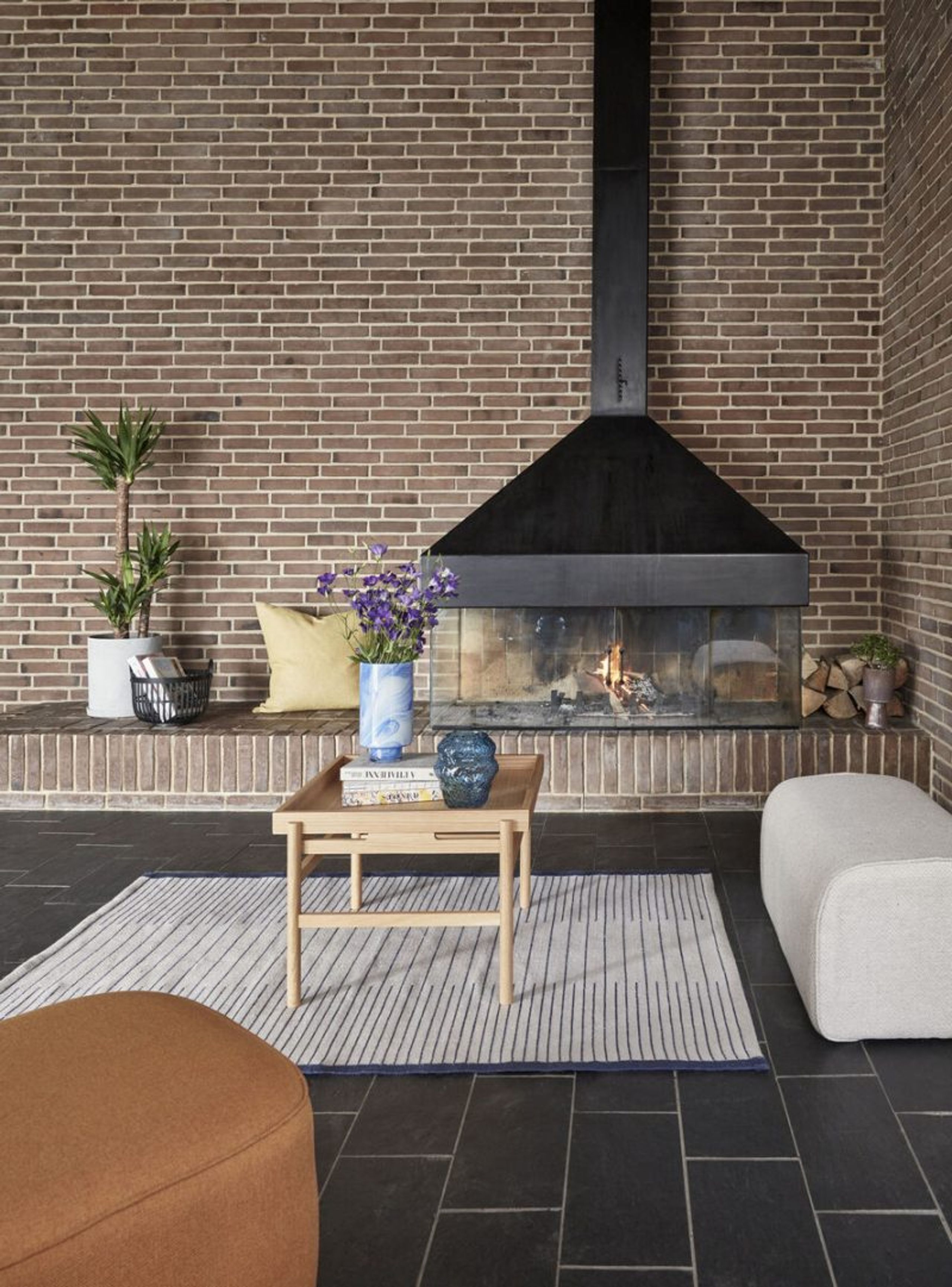 Hübsch - Table basse - Cube Coffee Table - Natur