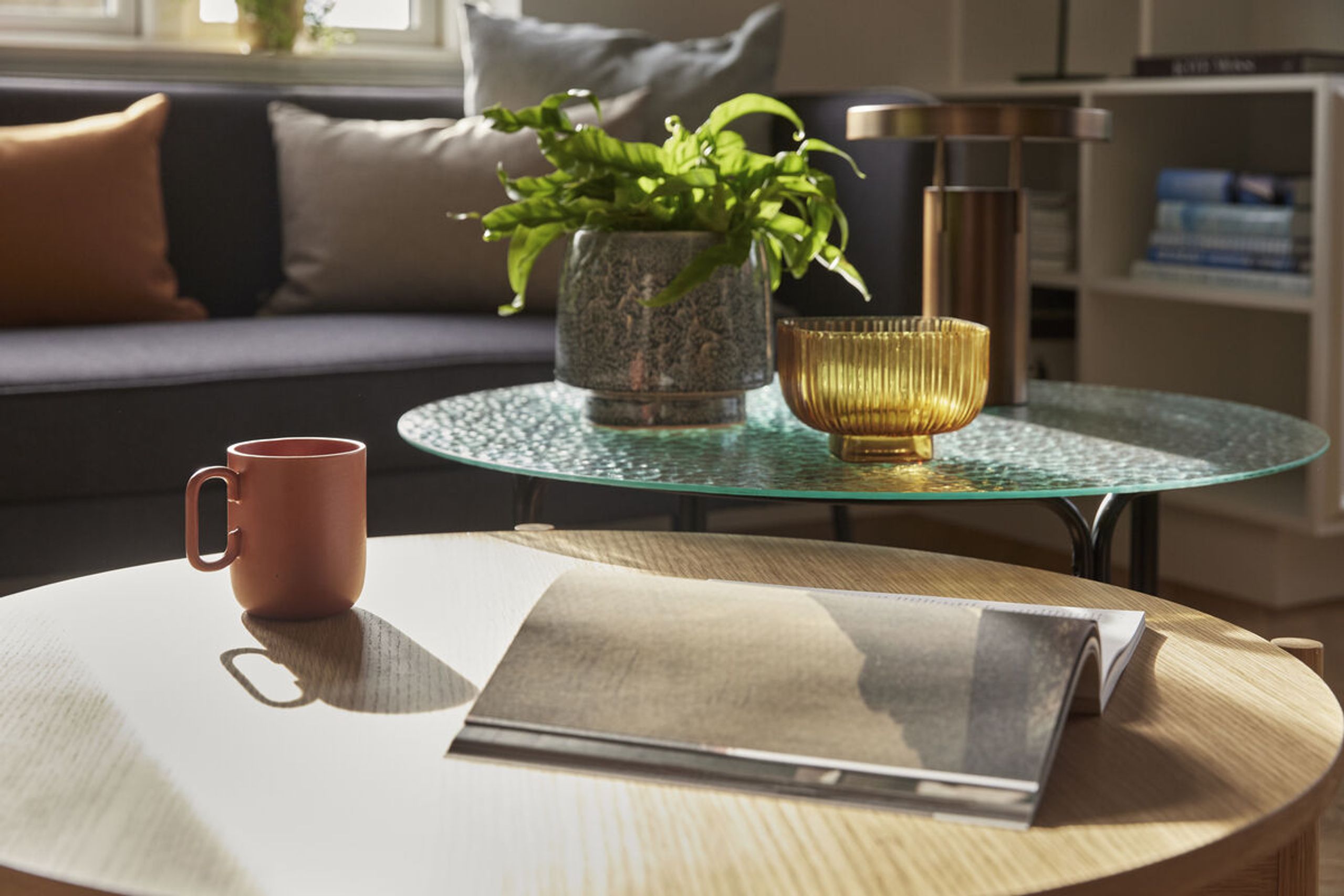 Hübsch - Couchtisch - Heritage Coffee Table Natural - Natur