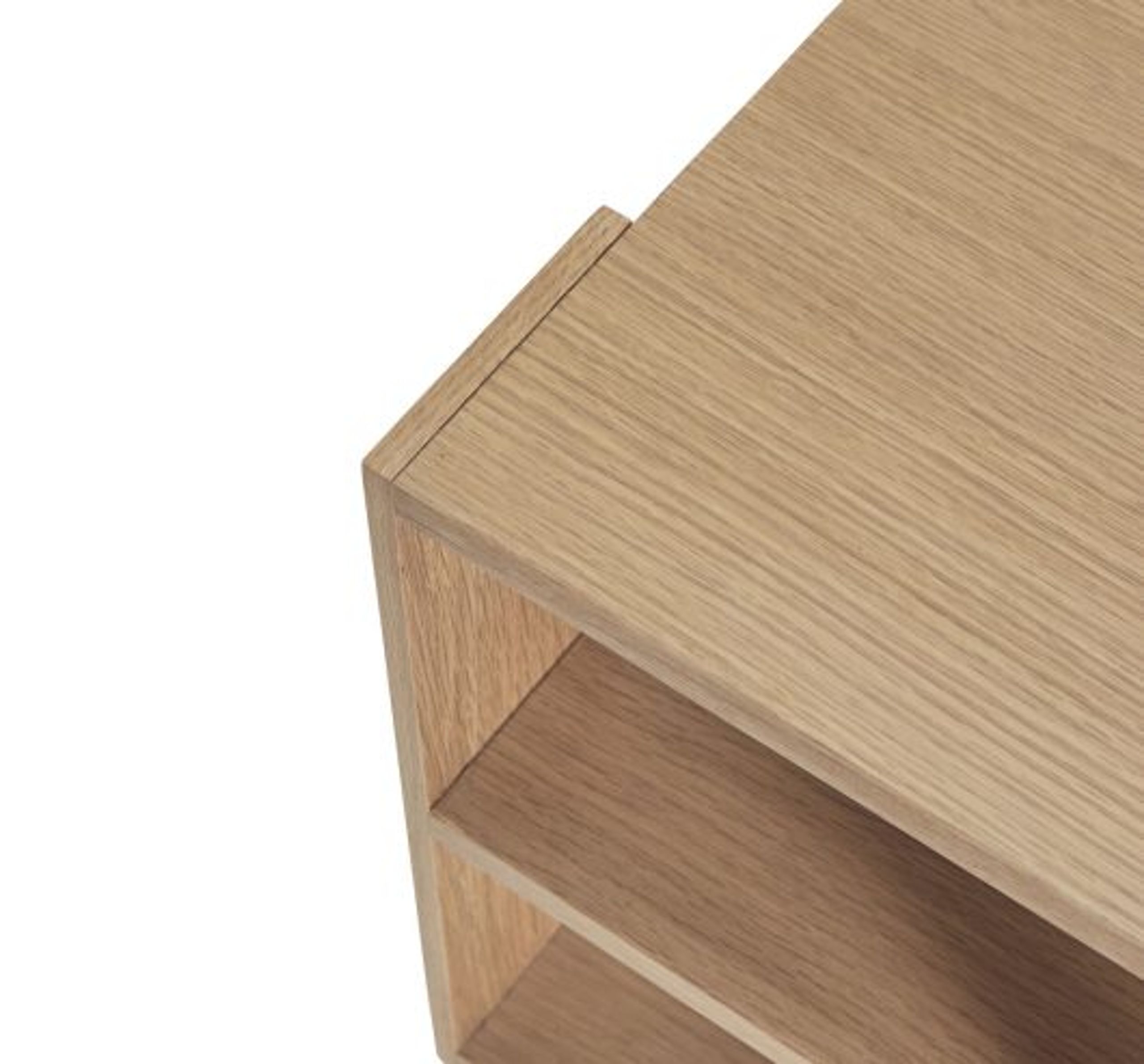 Hübsch - Sofabord - Merge Side Table - Natur