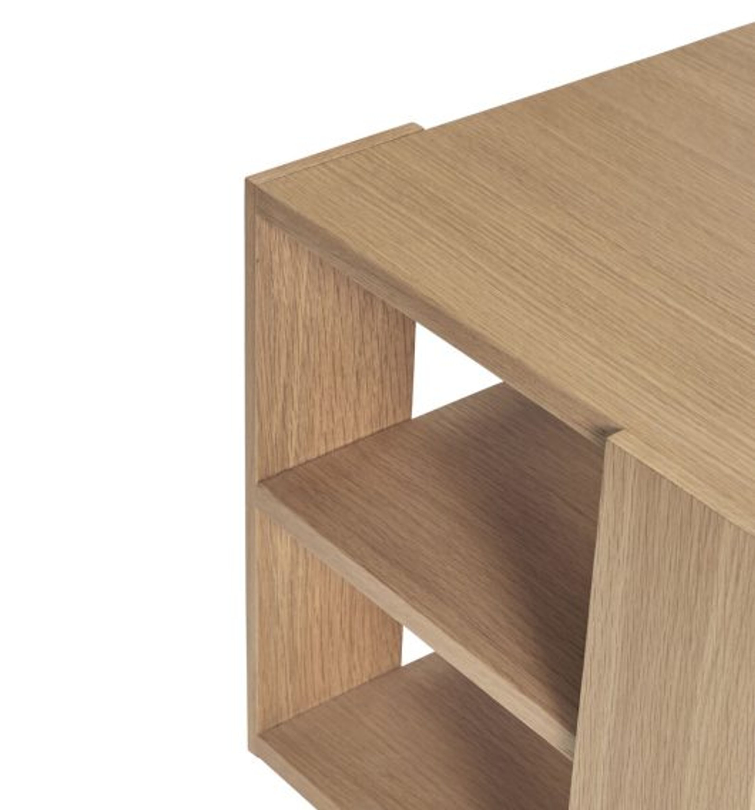 Hübsch - Sofabord - Merge Side Table - Natur