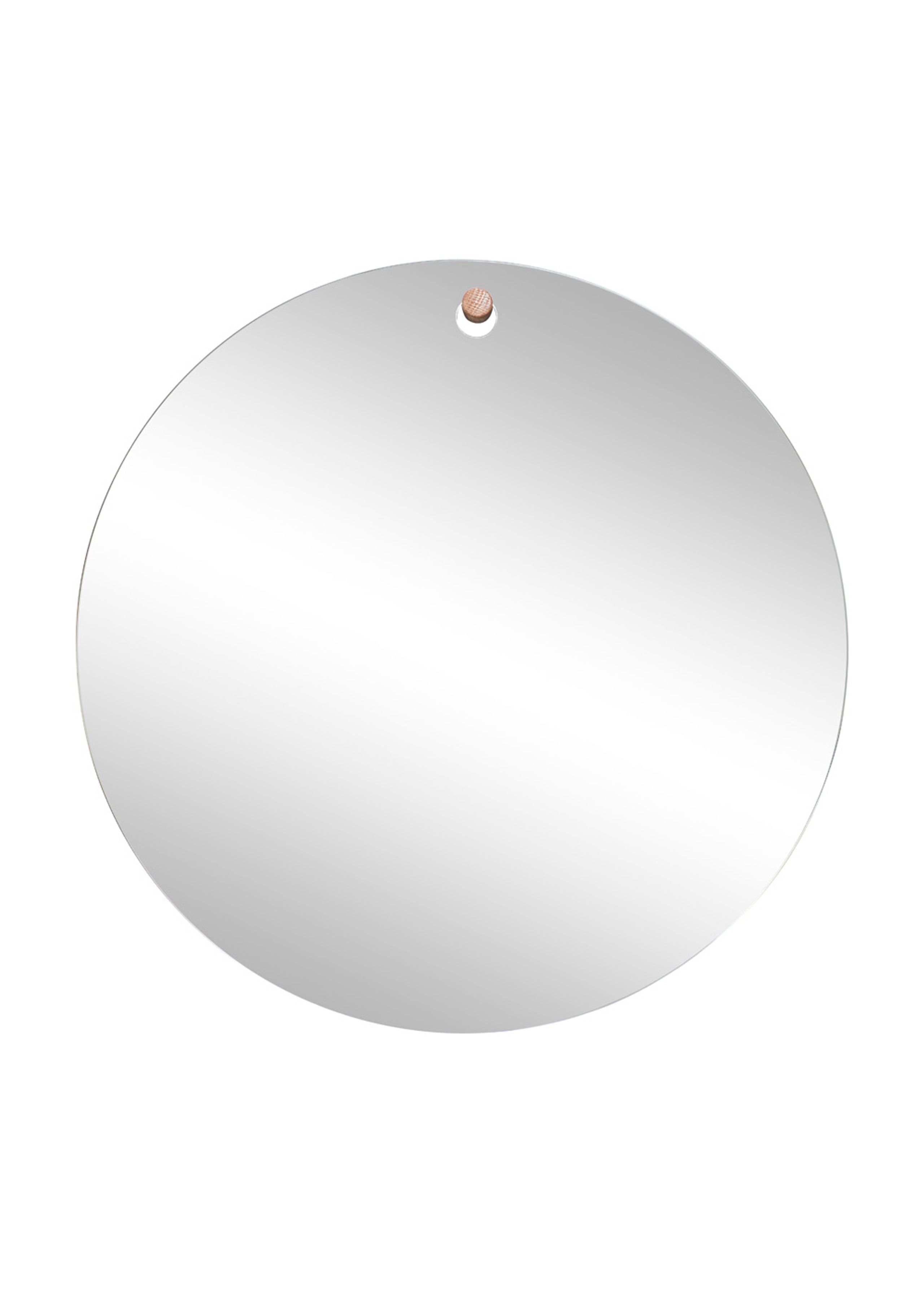 Hübsch - Spiegel - Mirror w/ Hook - Glass