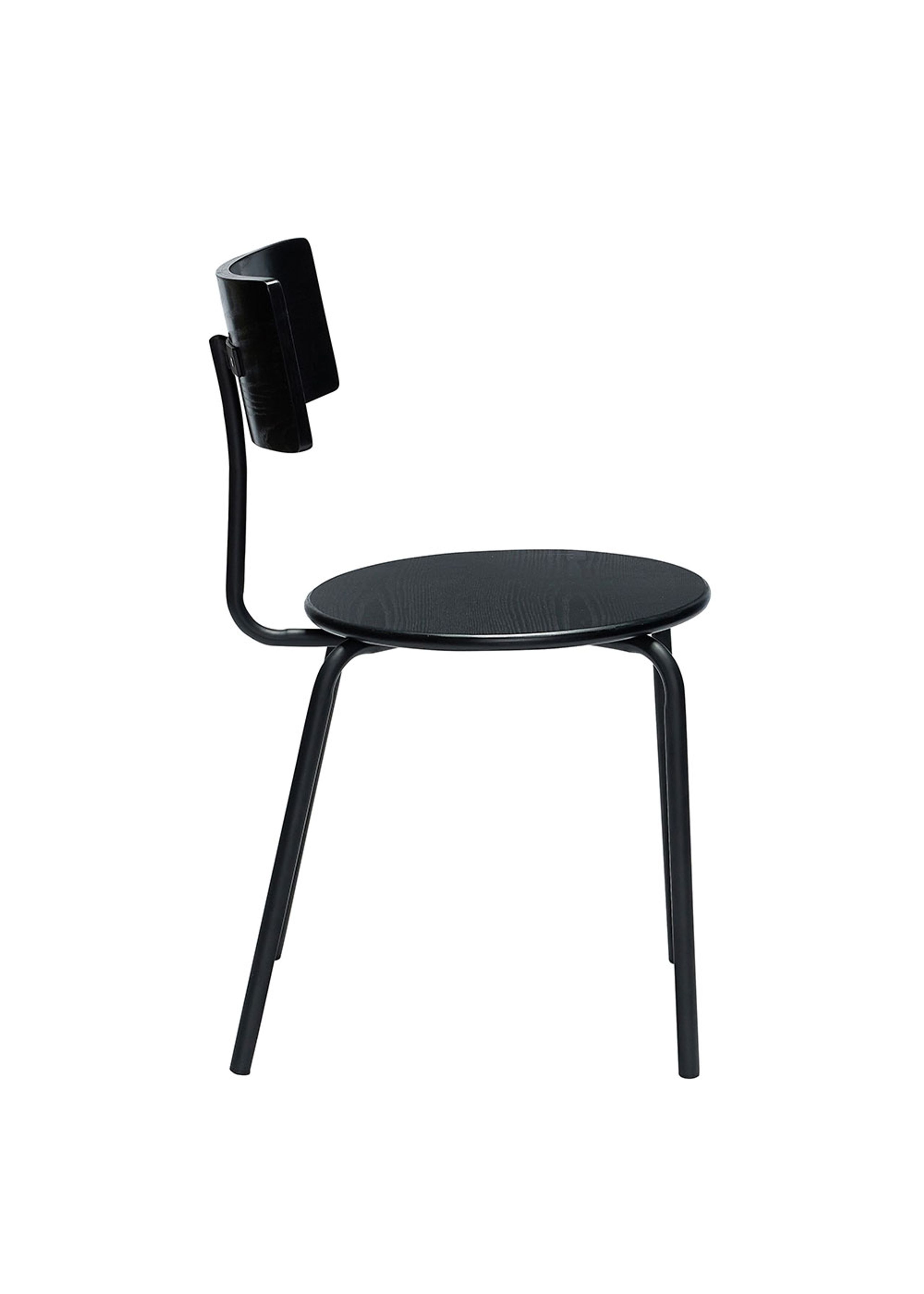 Hübsch - Dining chair - Koi Dining Chair - Black