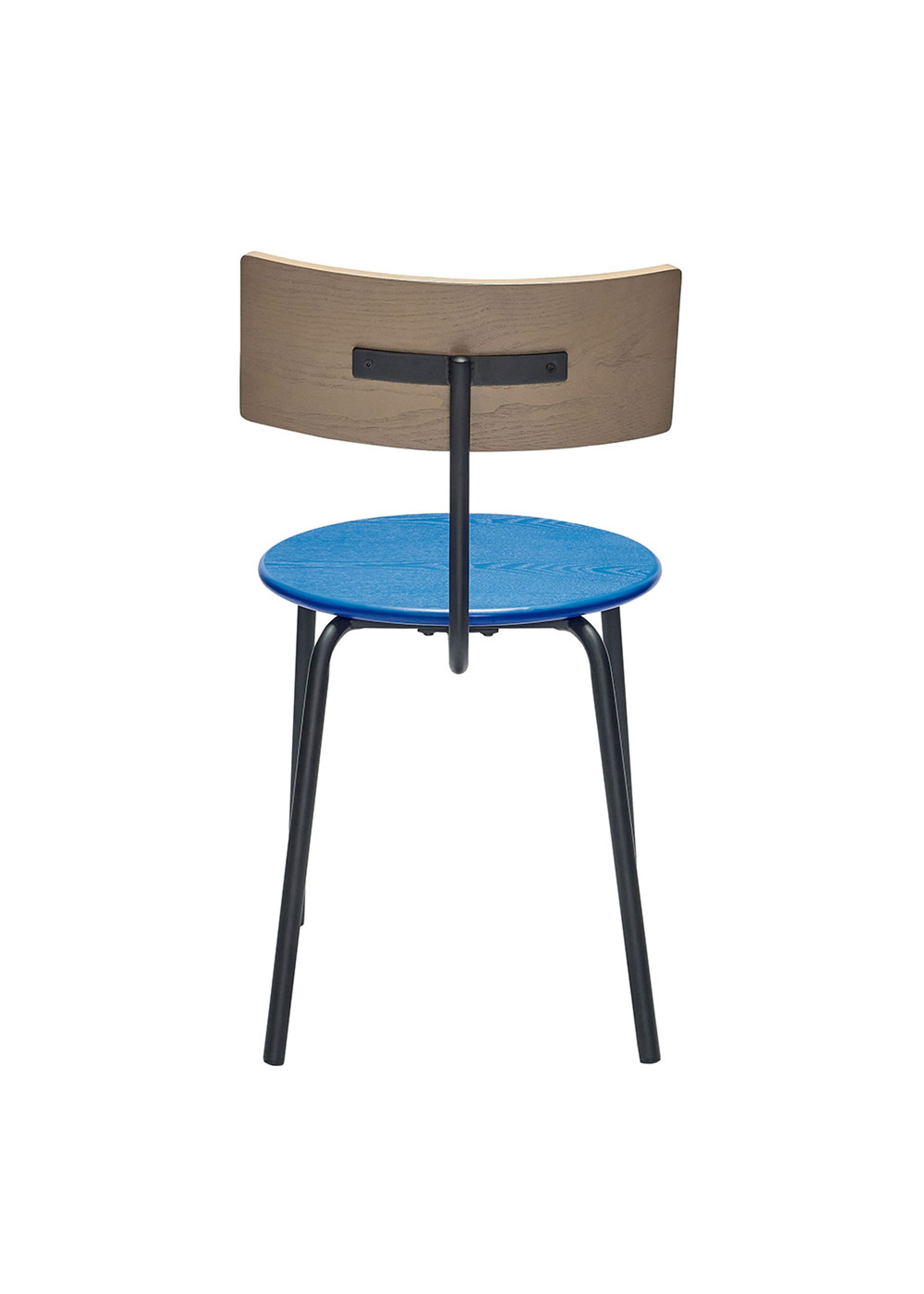 Hübsch - Jídelní židle - Koi Dining Chair - Black / Blue / Brown
