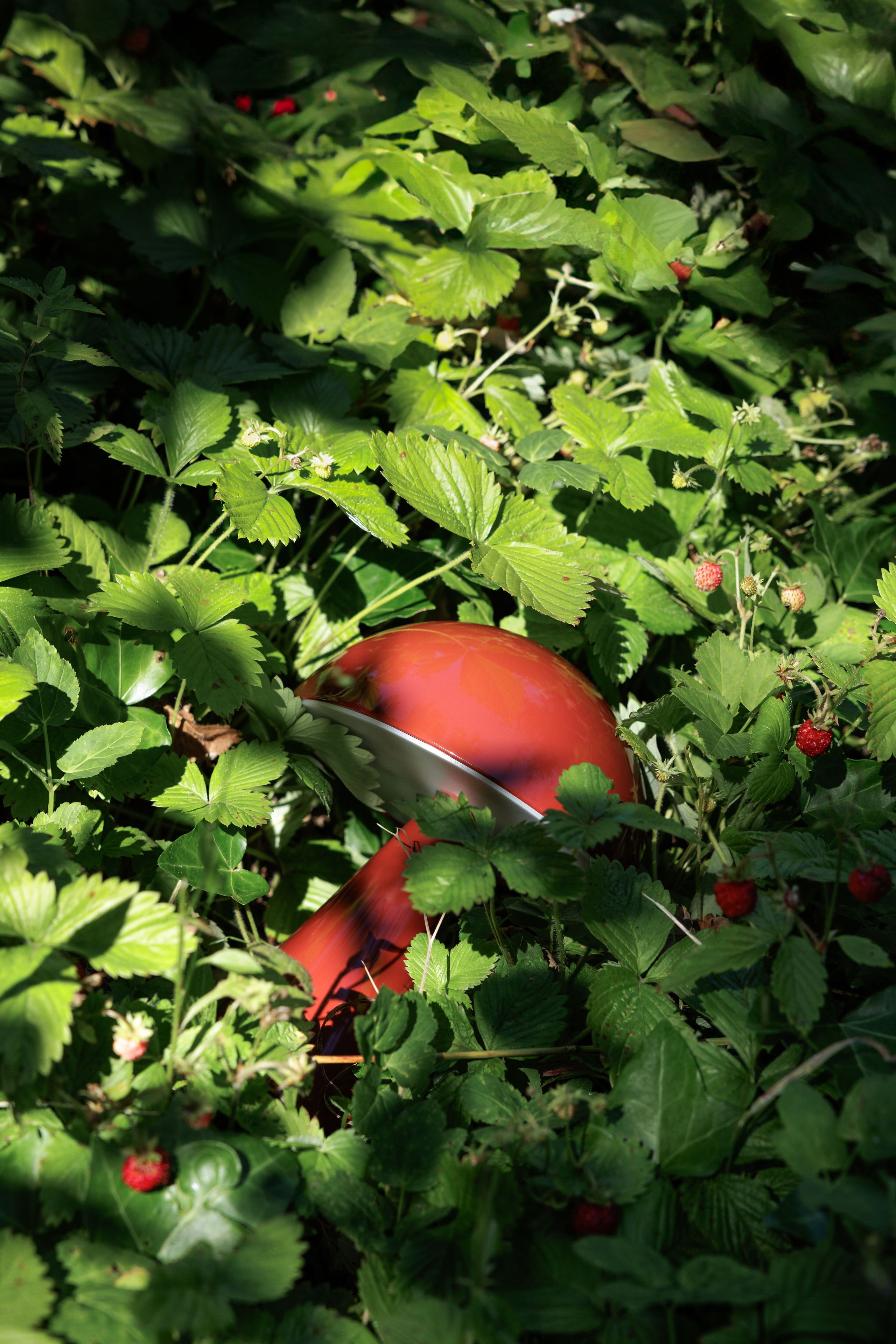 Hübsch - Lámpara portátil - Mush Portable Lamp - Brass colored