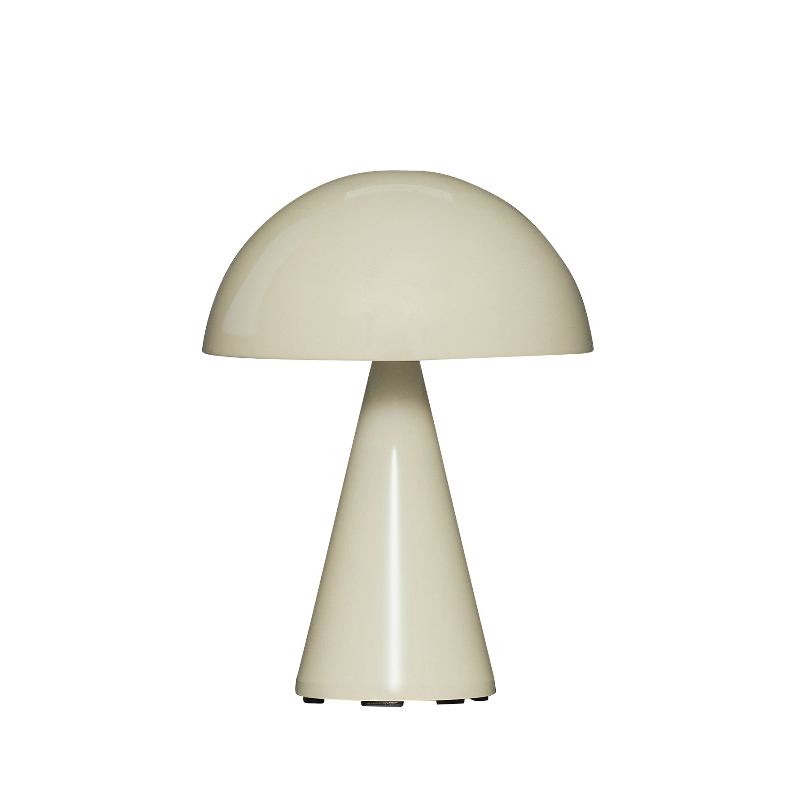 Hübsch - Trådløs lampe - Mush Portable Lamp - Sand