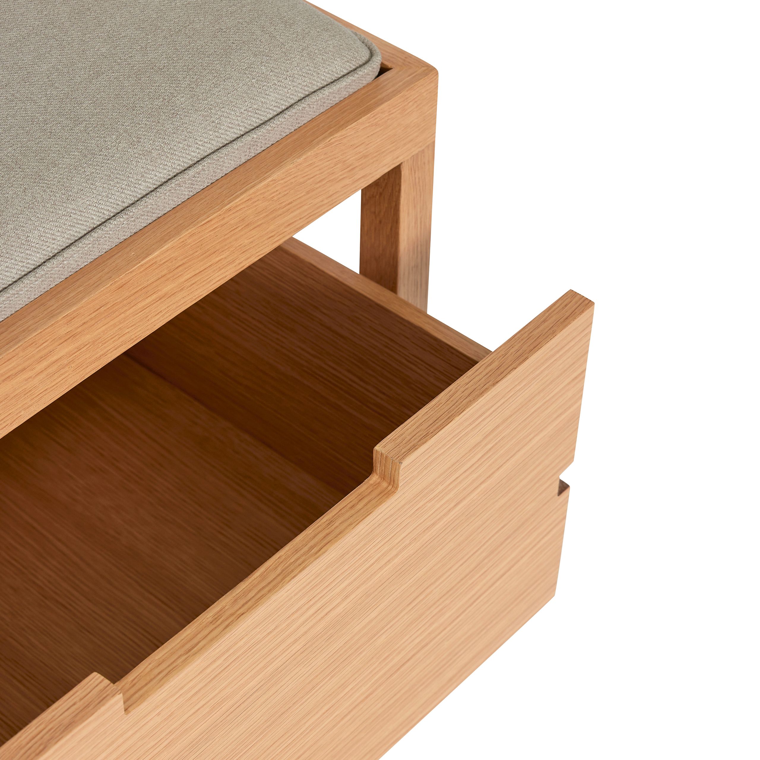 Hübsch - Bank - Bifi Bench - Natural,Sand