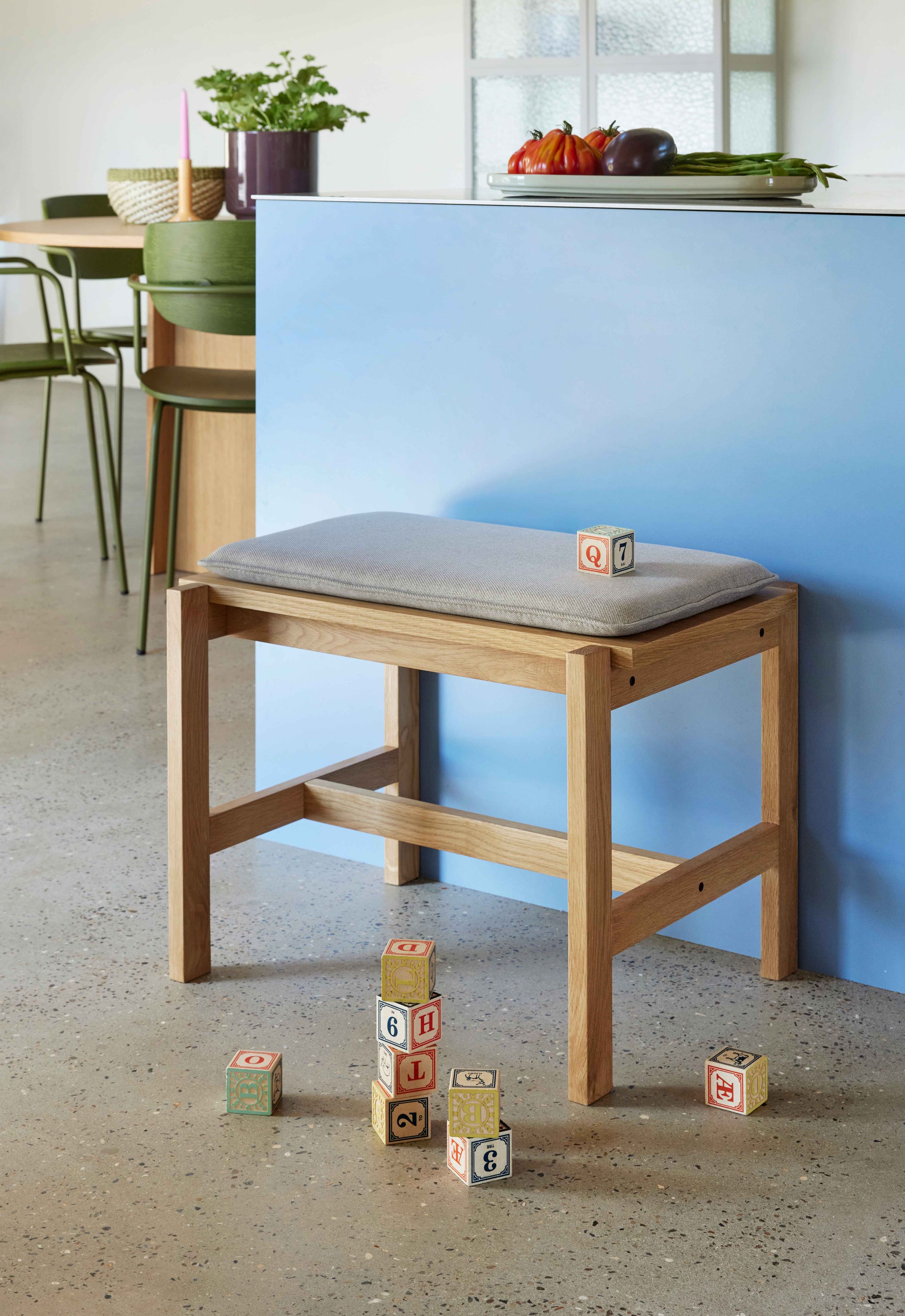 Hübsch - Bænk - Epoch Bench - Natural,Sand