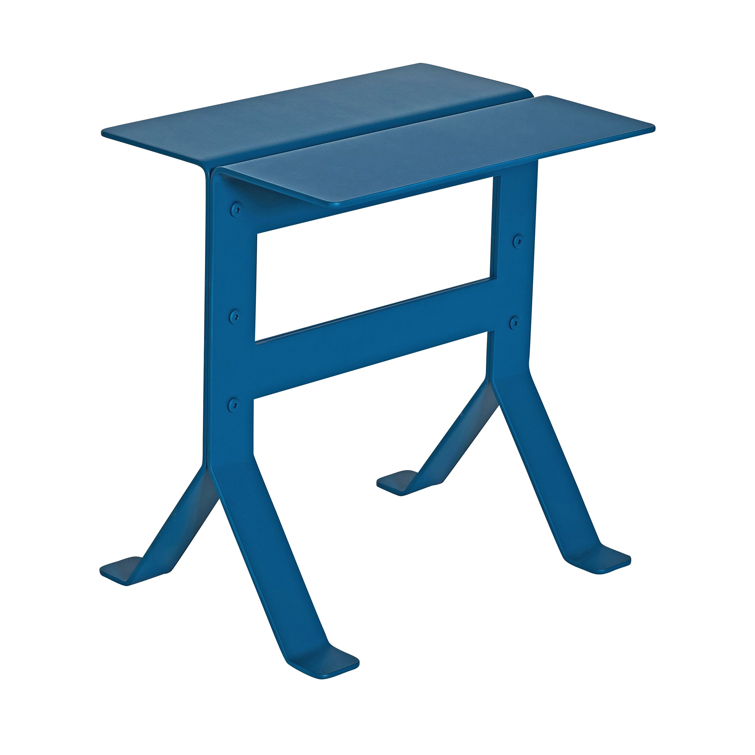 Hübsch - Side table - Fold Side Table - Petrol