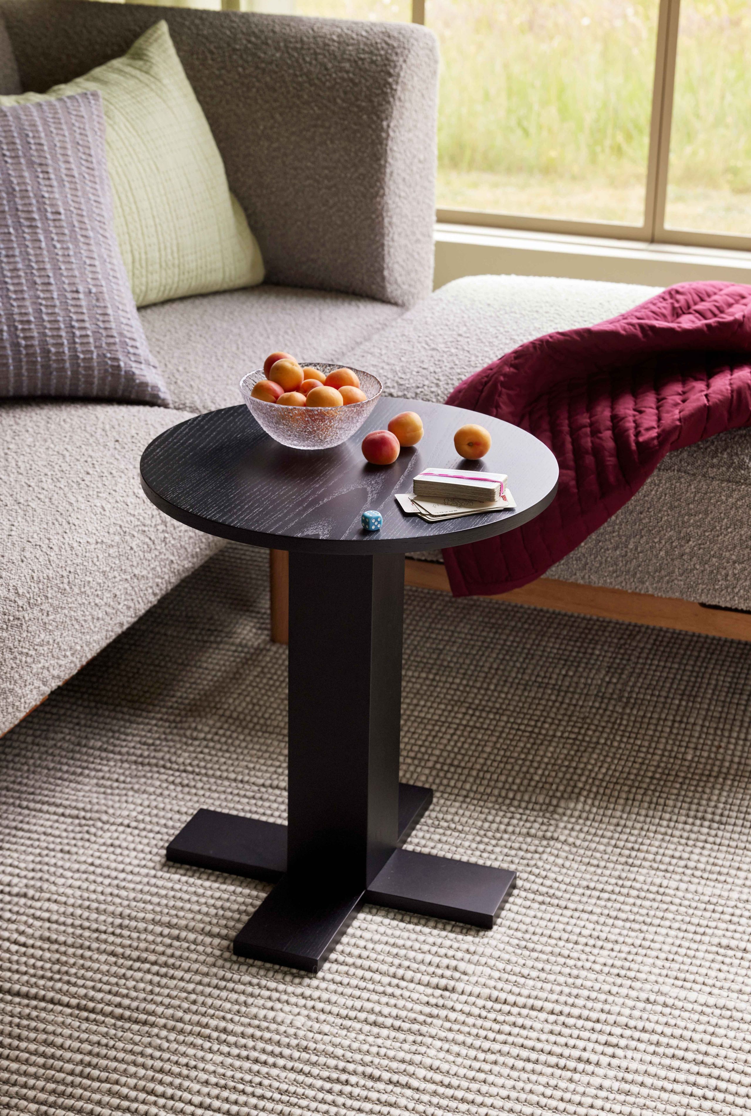 Hübsch - Side table - Koohi Side Table - Black