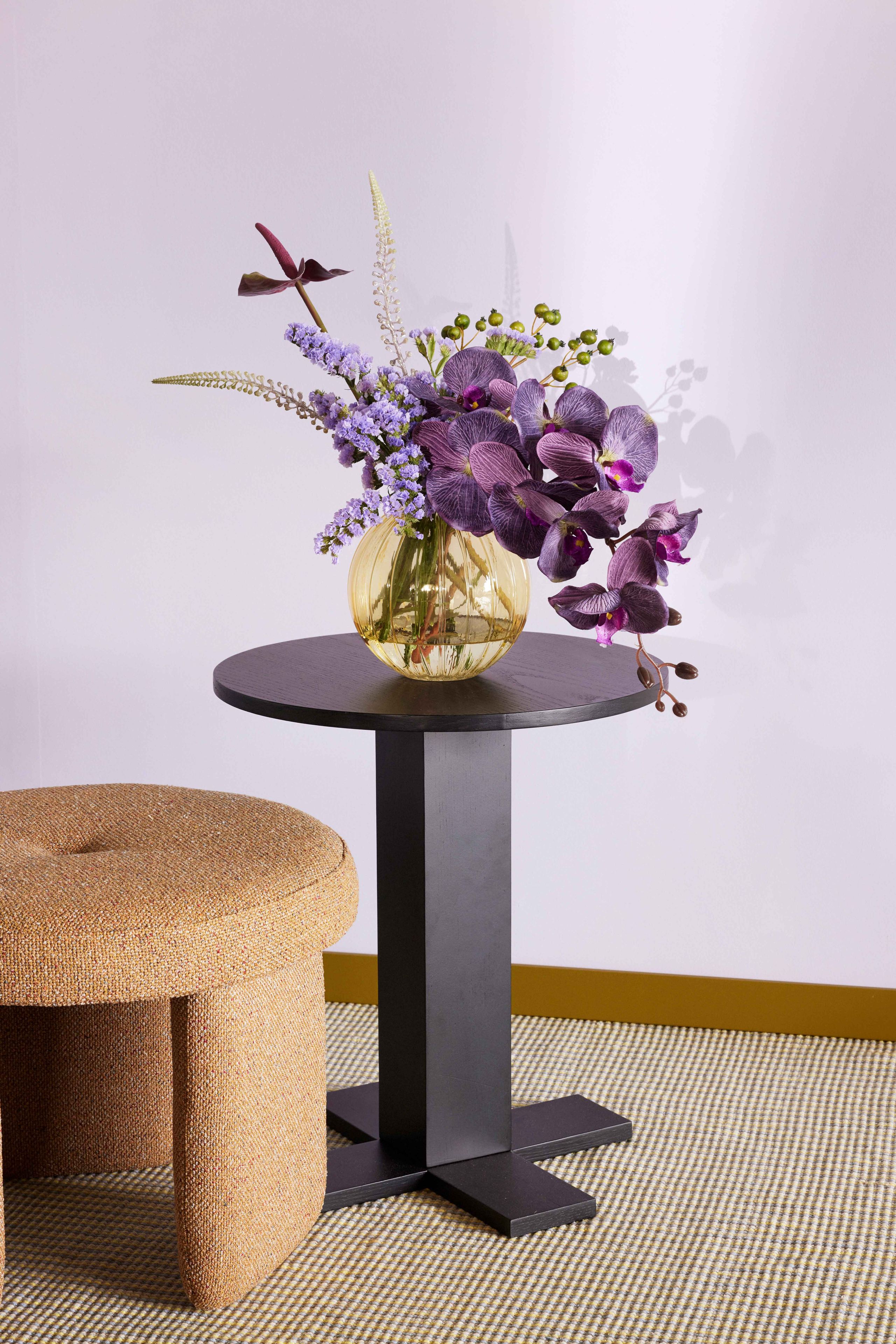 Hübsch - Side table - Koohi Side Table - Black